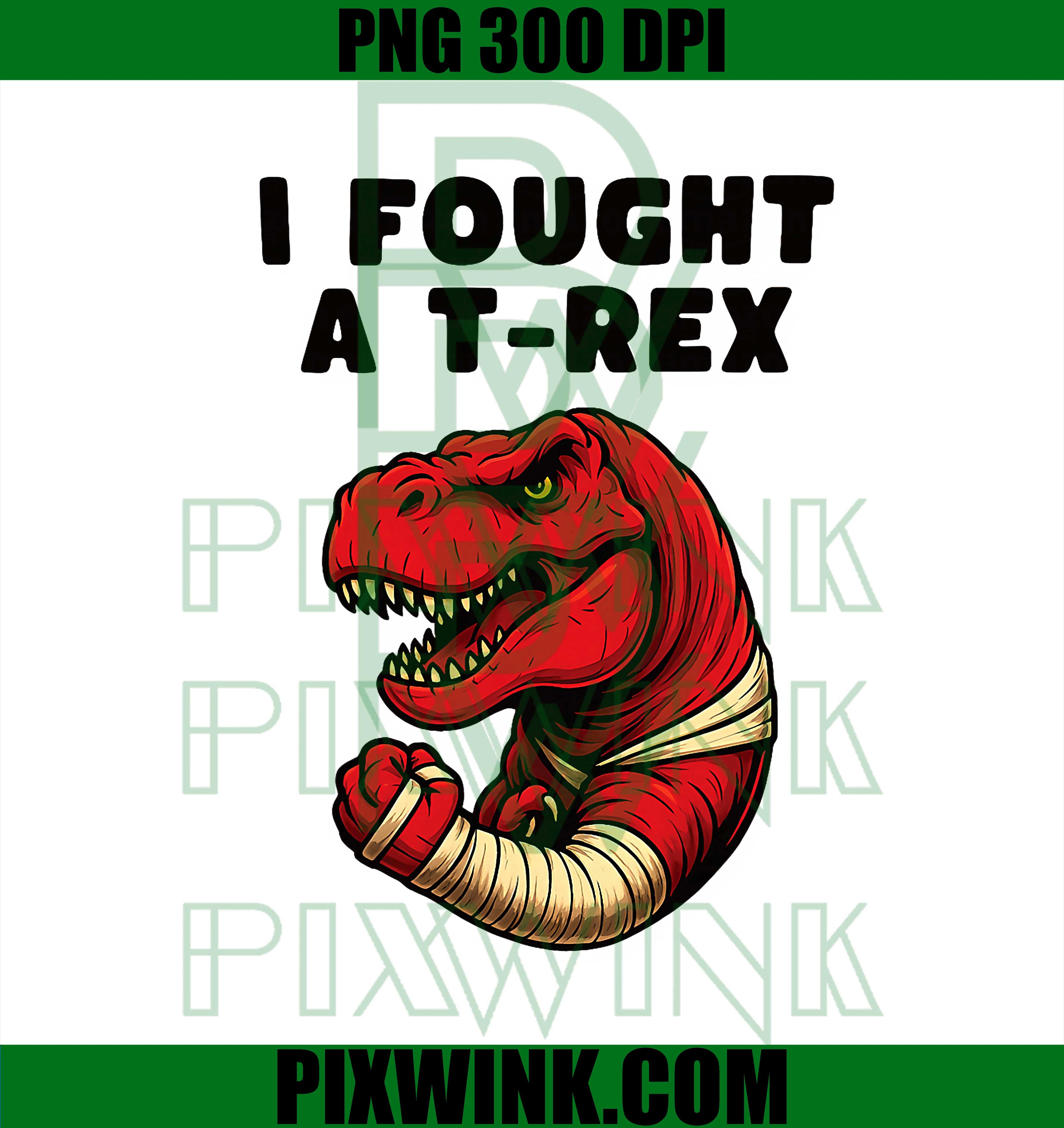 Broken Arm Recovery T-Rex Kids Boys Dinosaur PNG