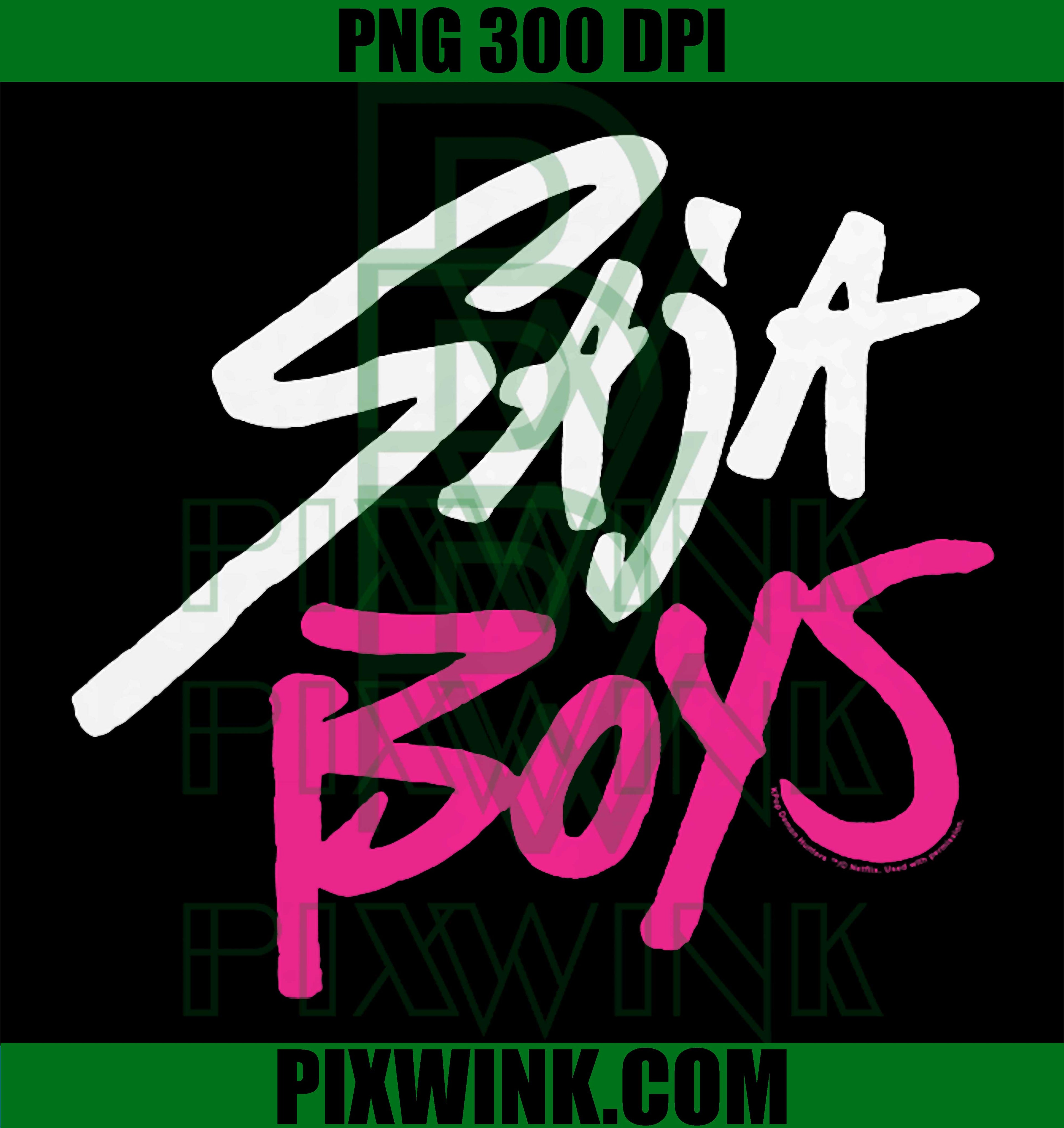 Kpop Demon Hunters PNG, Saja Boys Boy Band Logo PNG