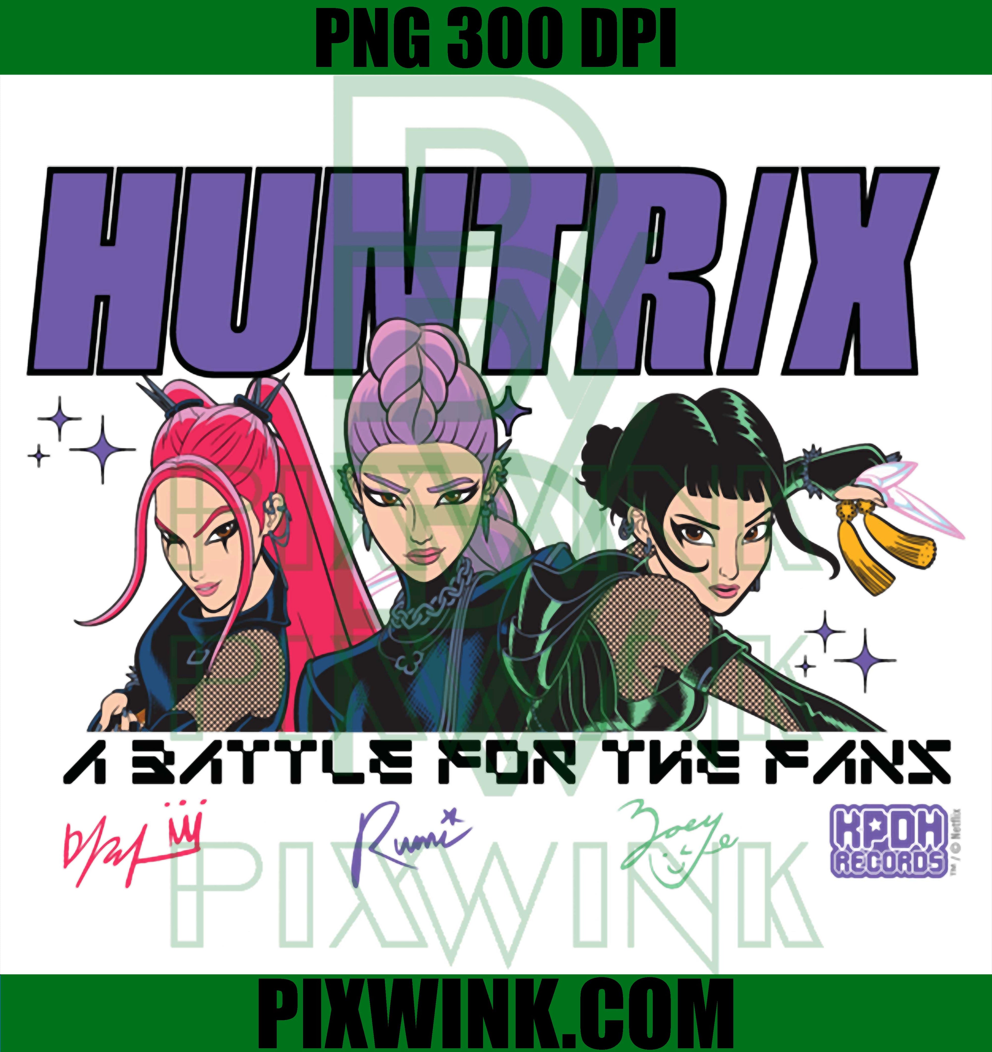 KPop Demon Hunters PNG, Battle For The Fans Logo PNG