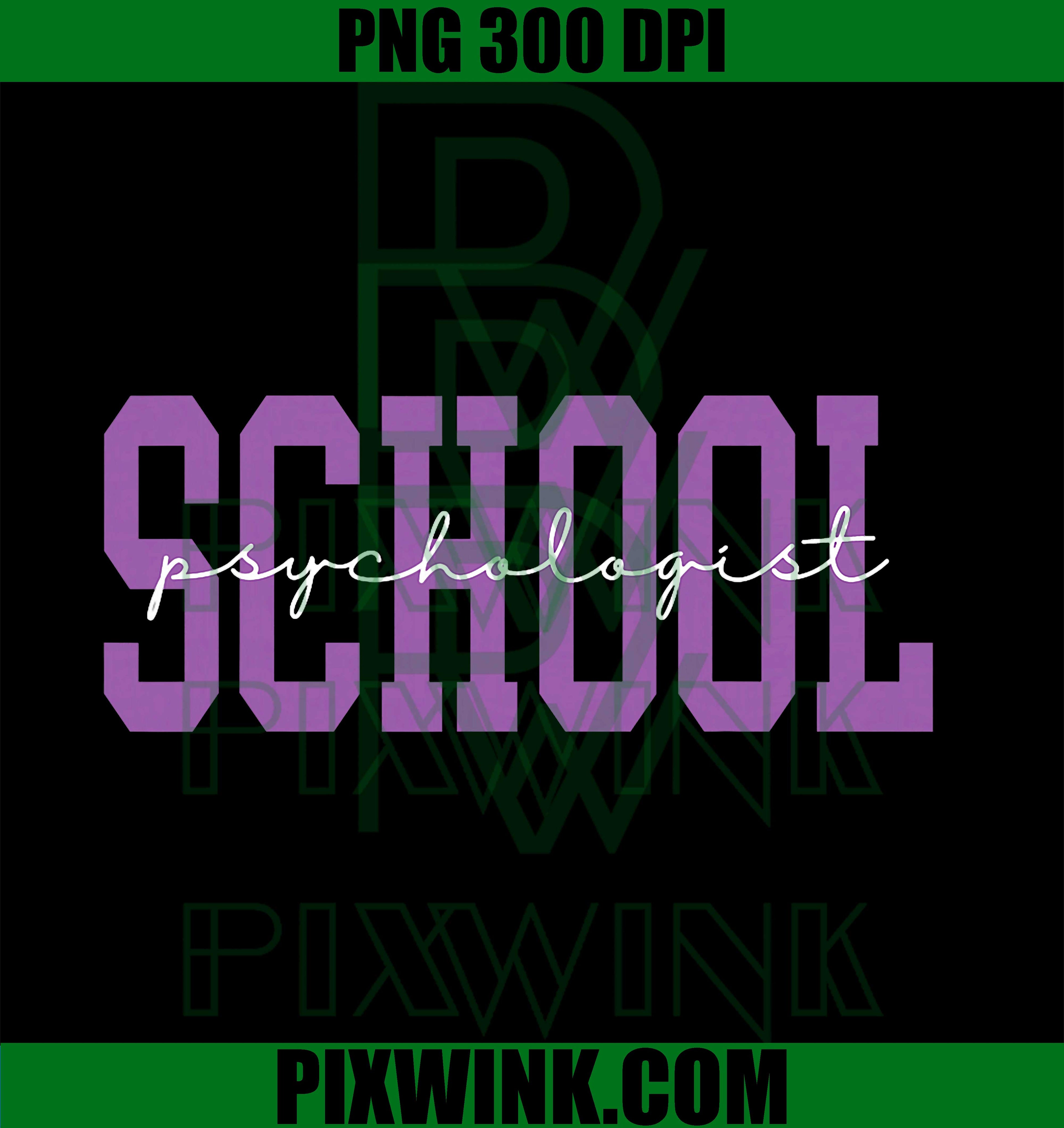 School Psychologist Appreciation PNG, Psychology Teacher Graphic PNG