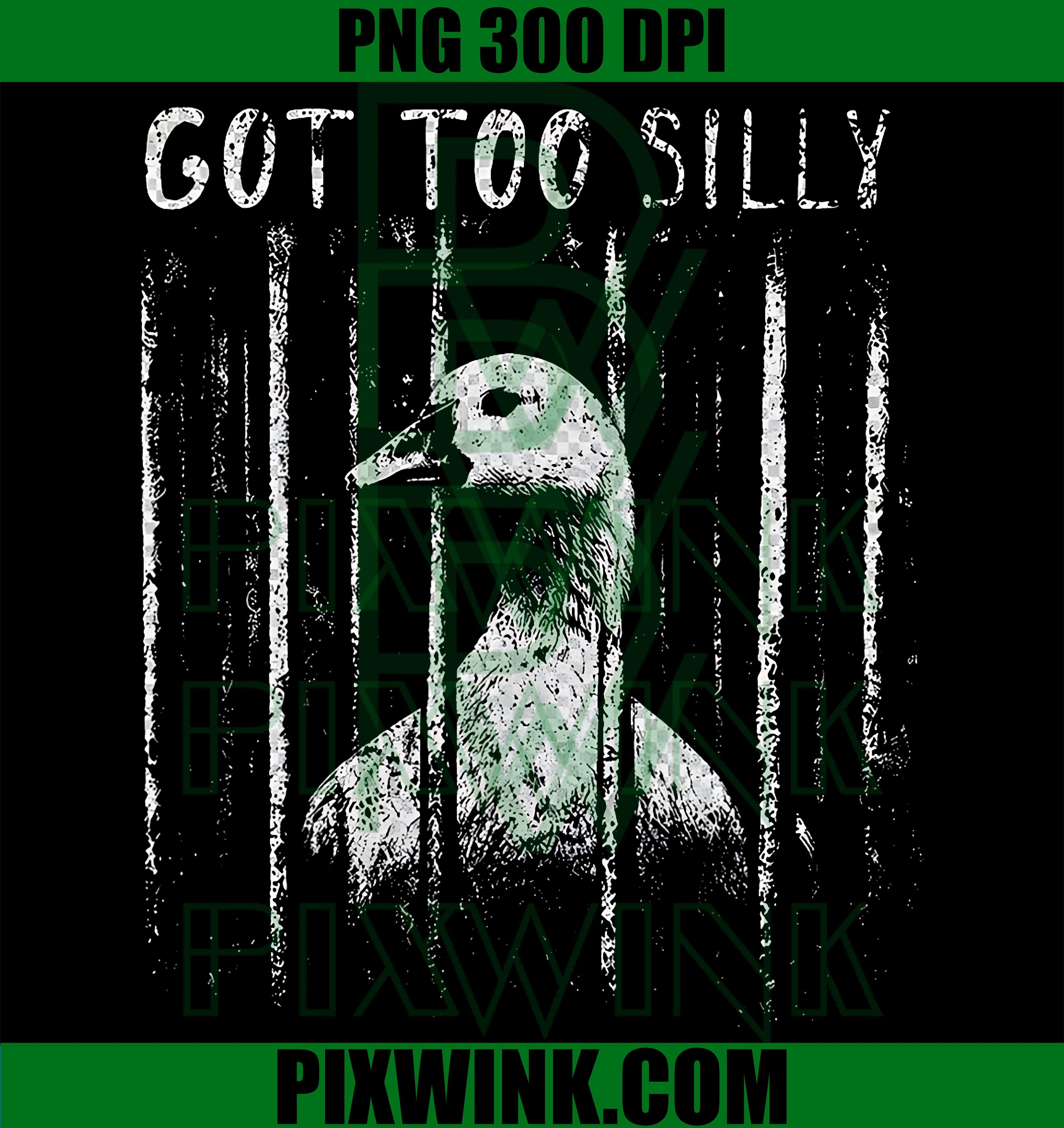 Silly Goose Meme PNG, Funny Goose Jailbird PNG