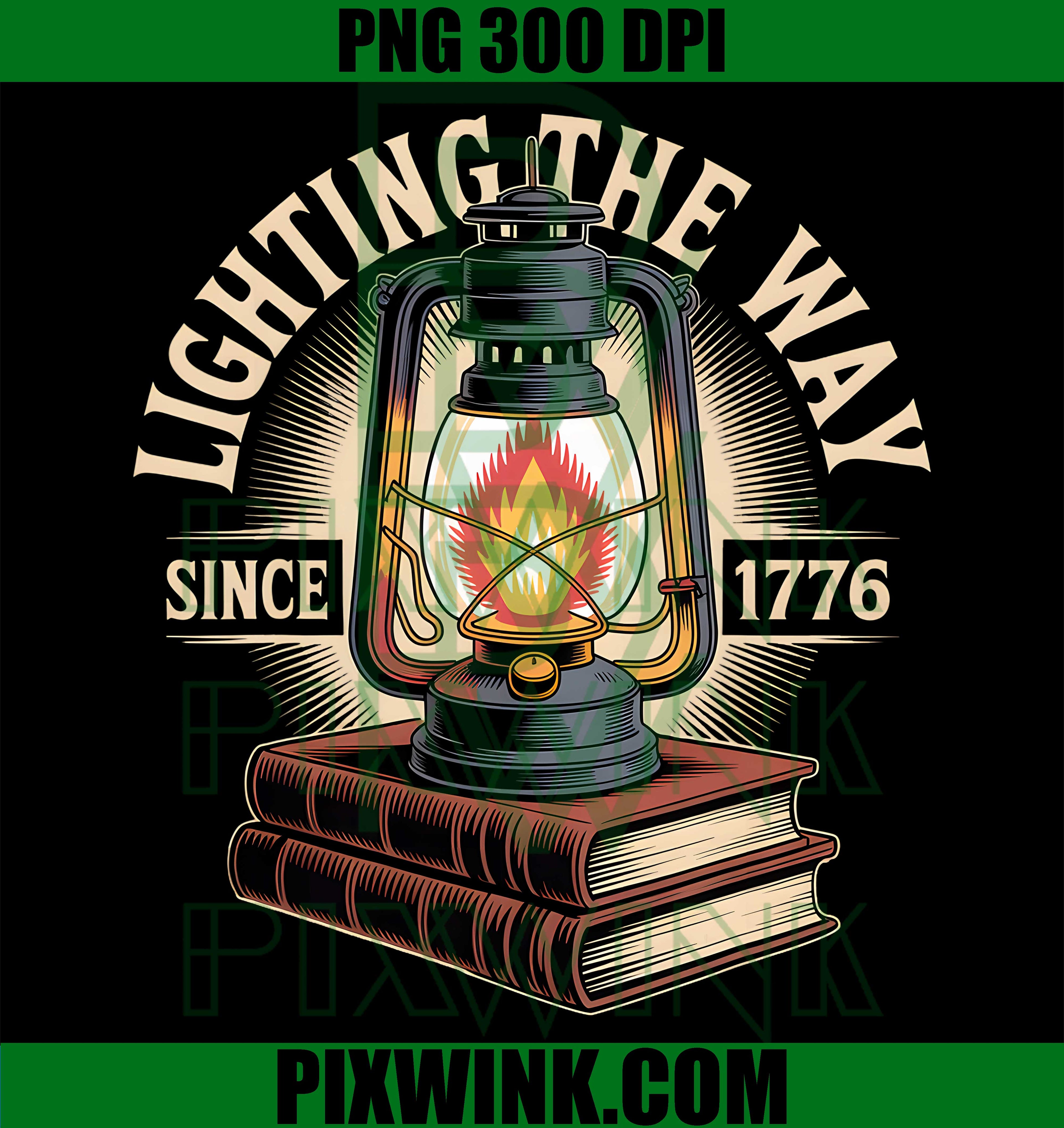 Patriotic Lantern PNG, Lighting The Way Since 1776 PNG, America 250 PNG