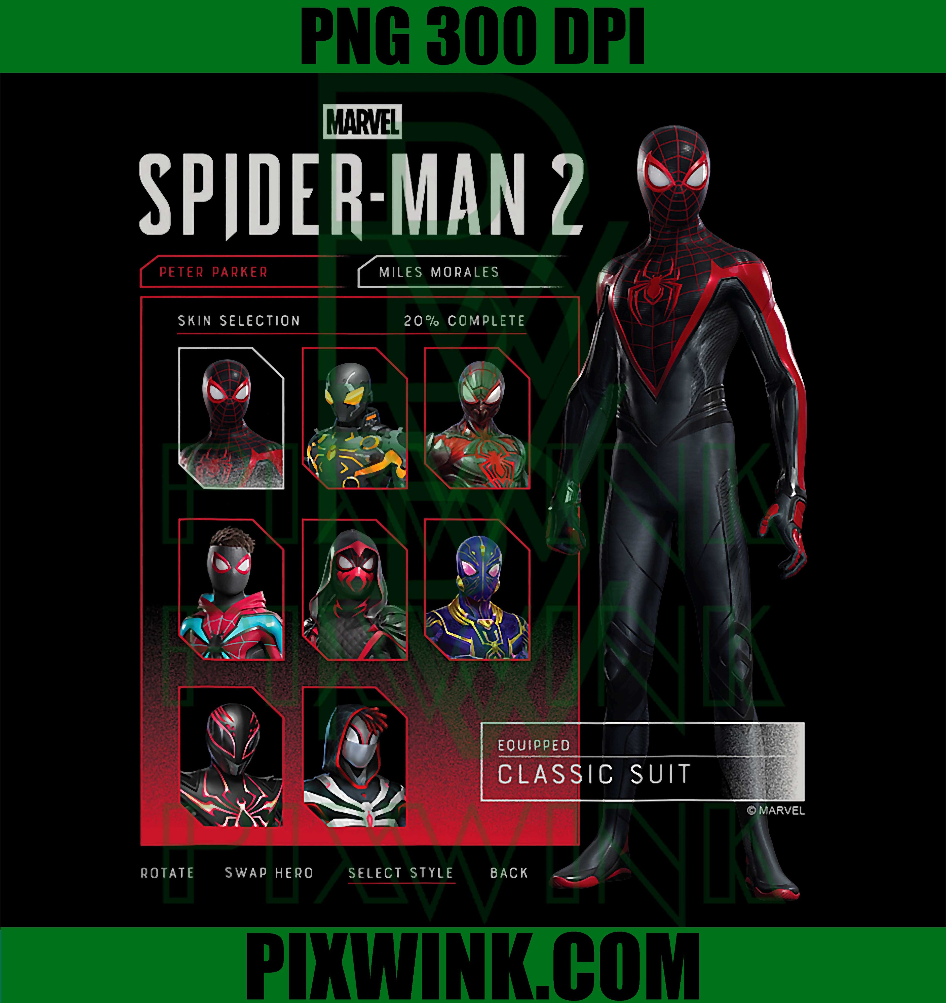 Spider Hero Suit PNG, Masked Hero PNG, Comic Hero Suit PNG