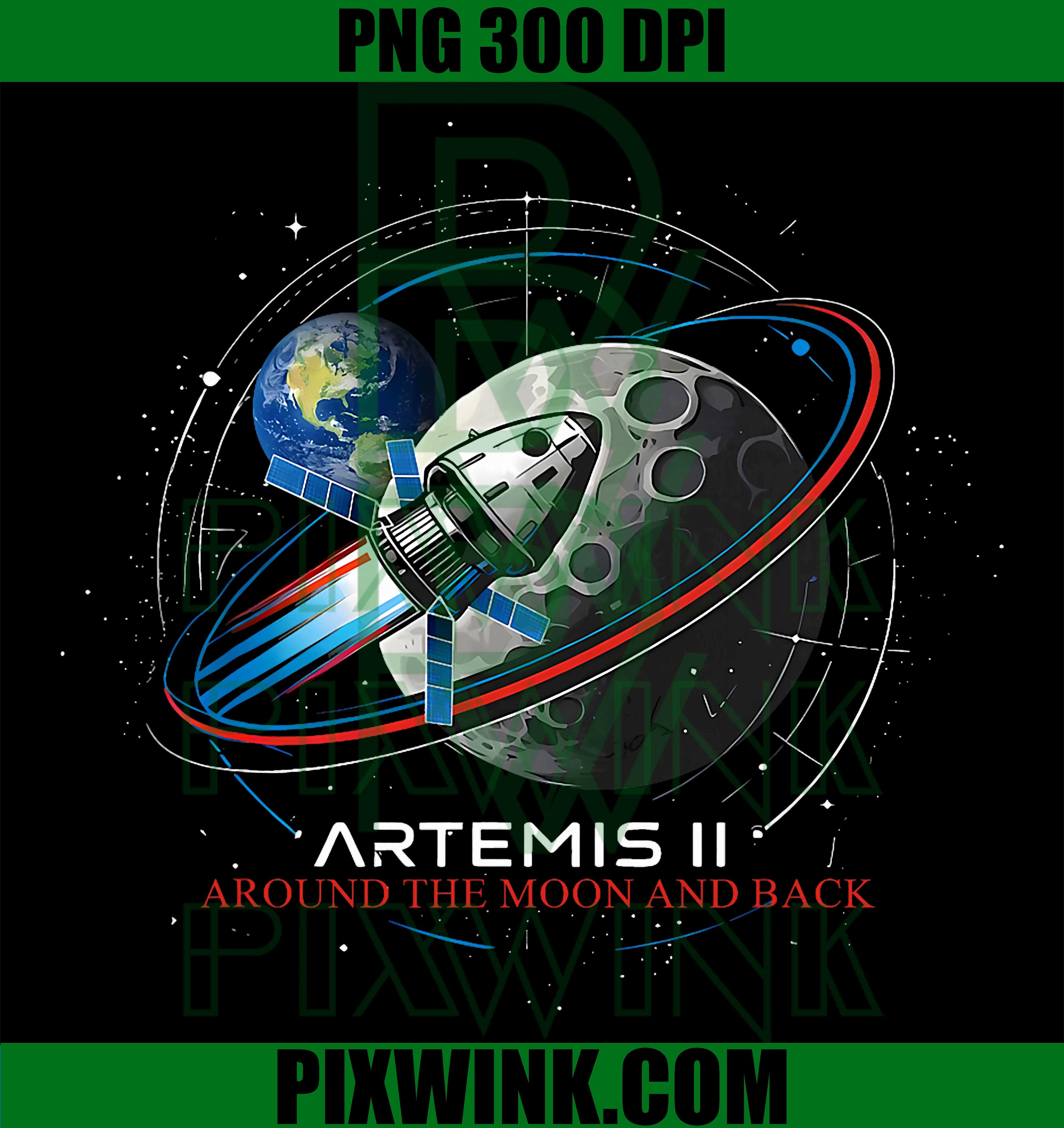 Artemis II Moon Mission PNG, Astronaut Explorer Space PNG