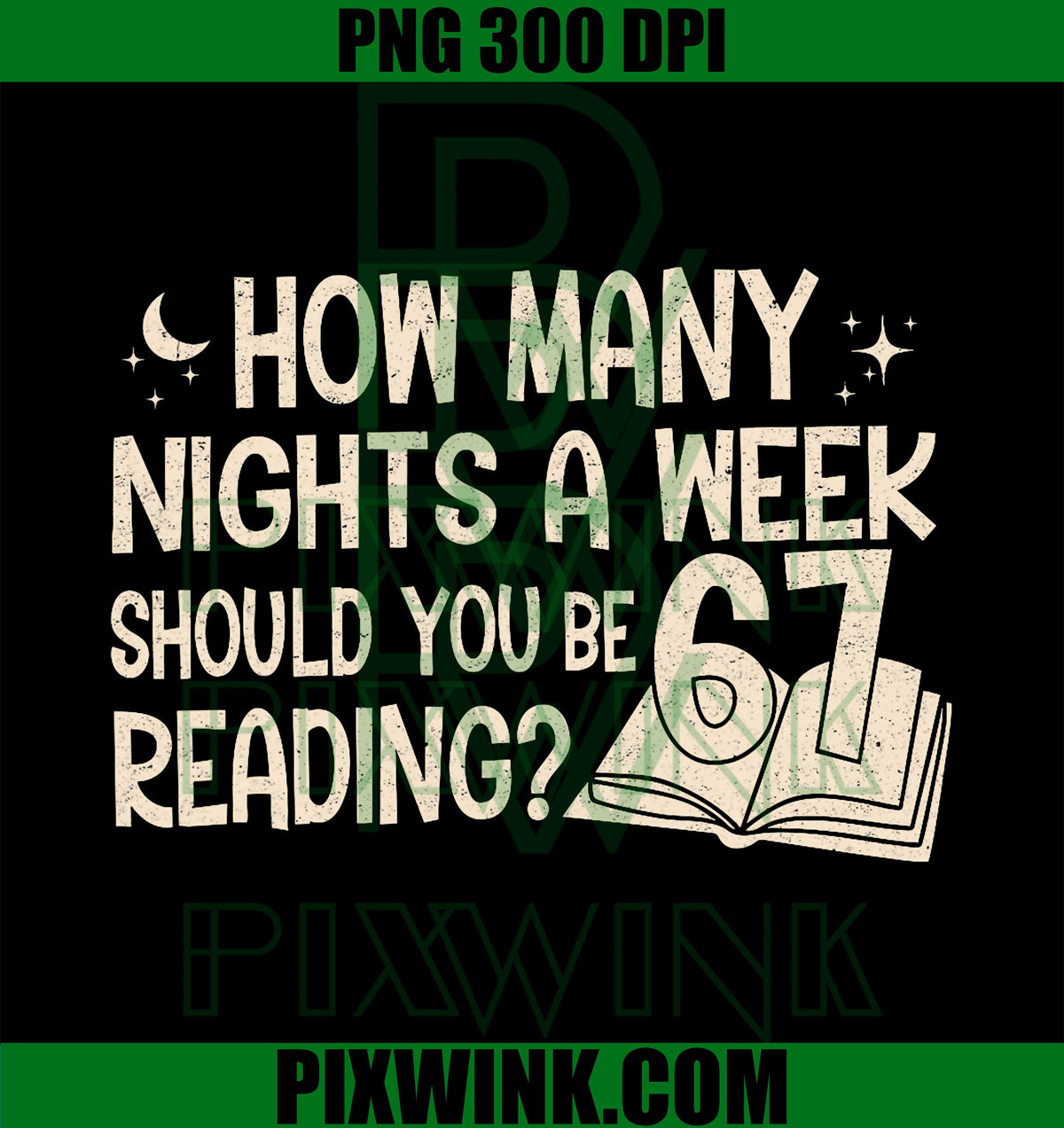 Funny Reading 67 PNG, Six Seven Meme English Teacher Book Lover PNG