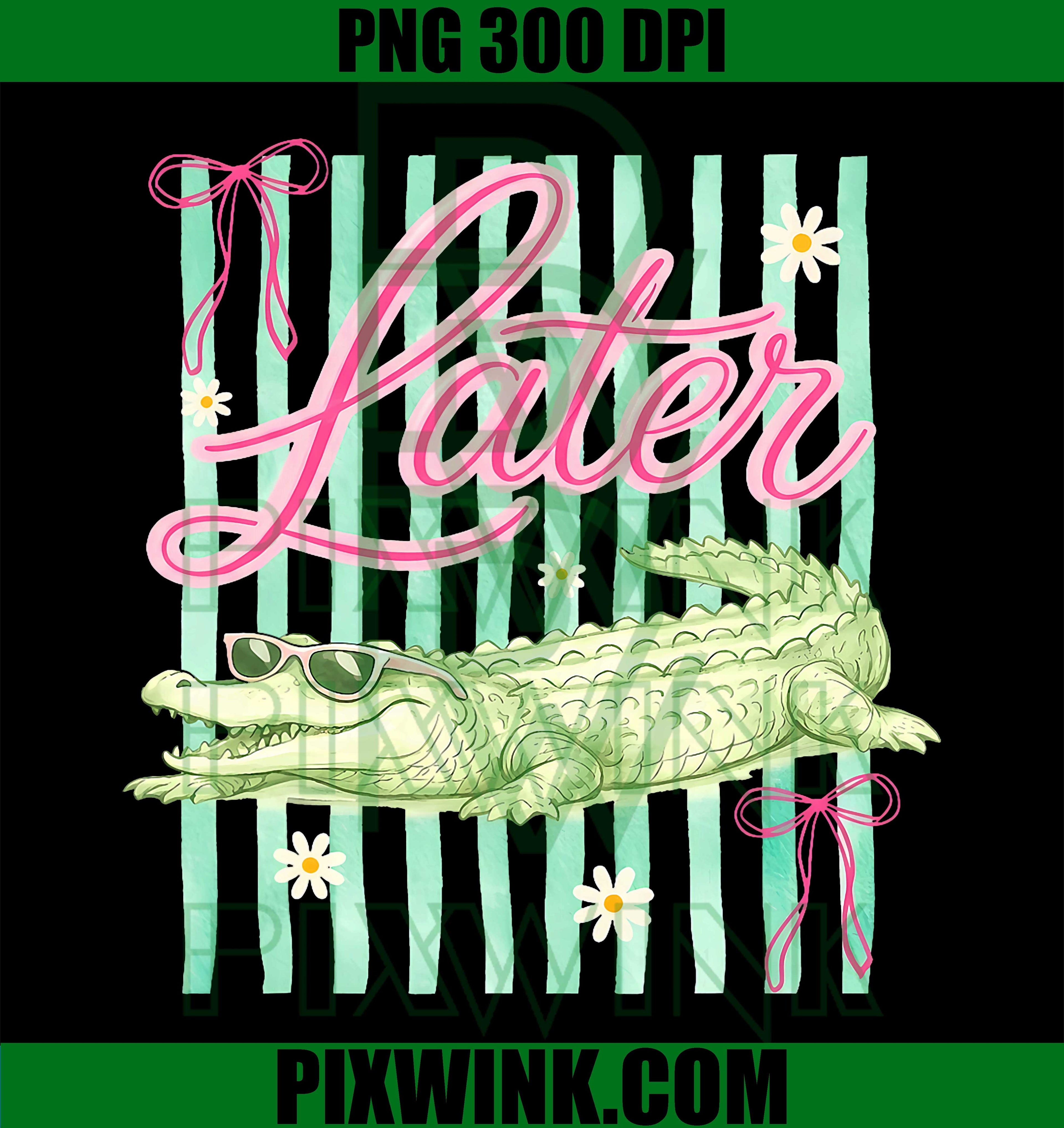 See You Later Teacher Summer PNG, Alligator Last Day School Retro Design