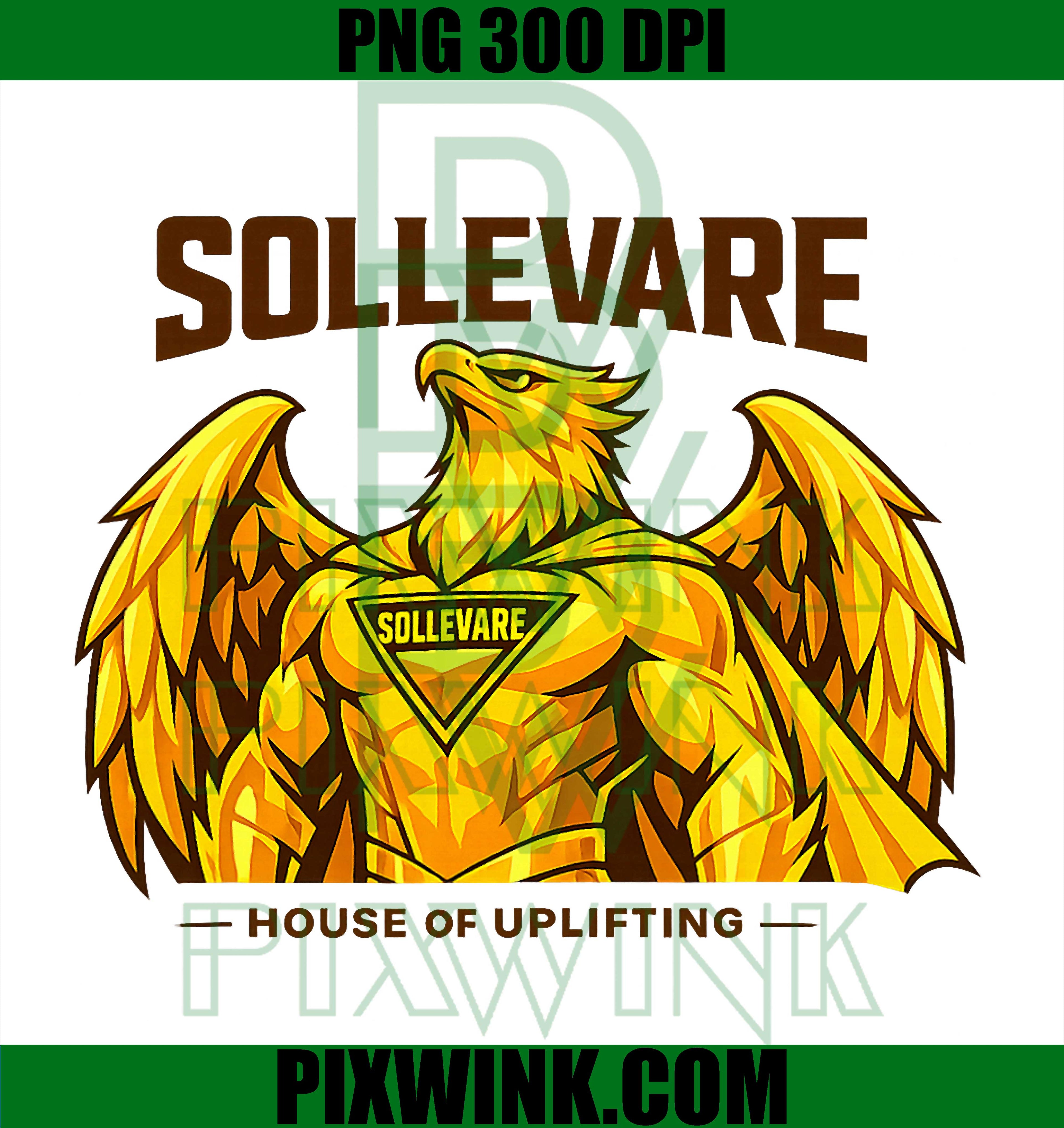 SOLLEVARE House of Uplifting RCA PNG, School Spirit Pride Graphic Design PNG