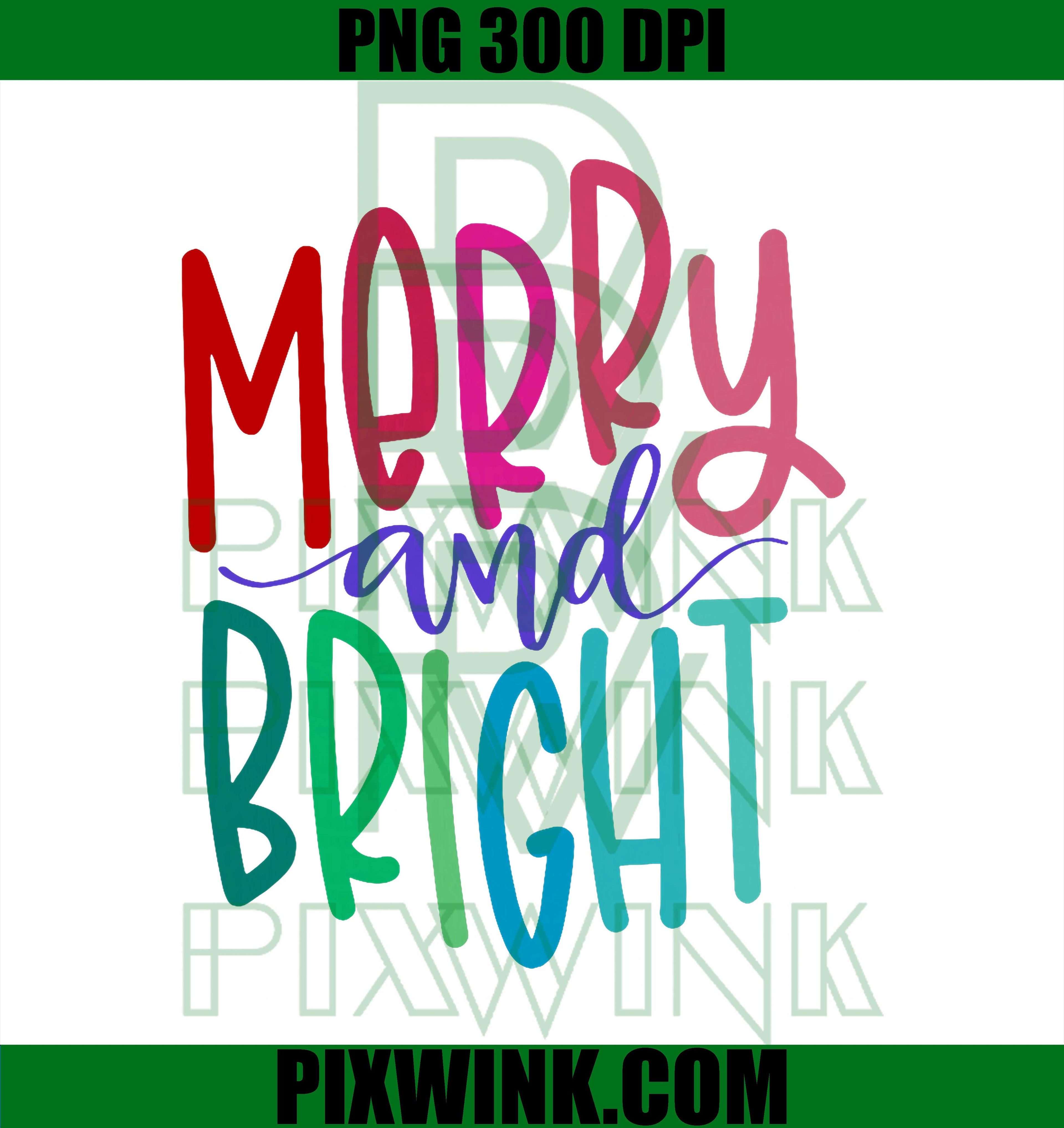 Merry & Bright PNG, Matching Couples PNG