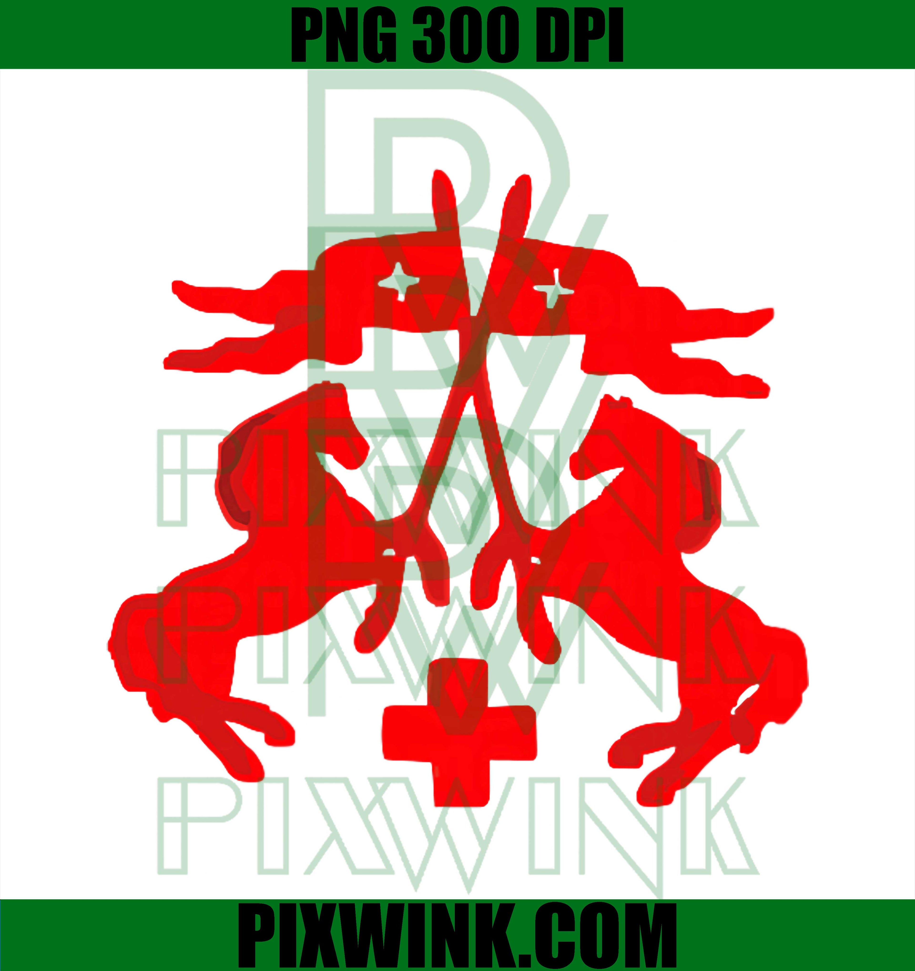 Heraldic Horse Emblem SVG, Medieval Crest Red Cross Design