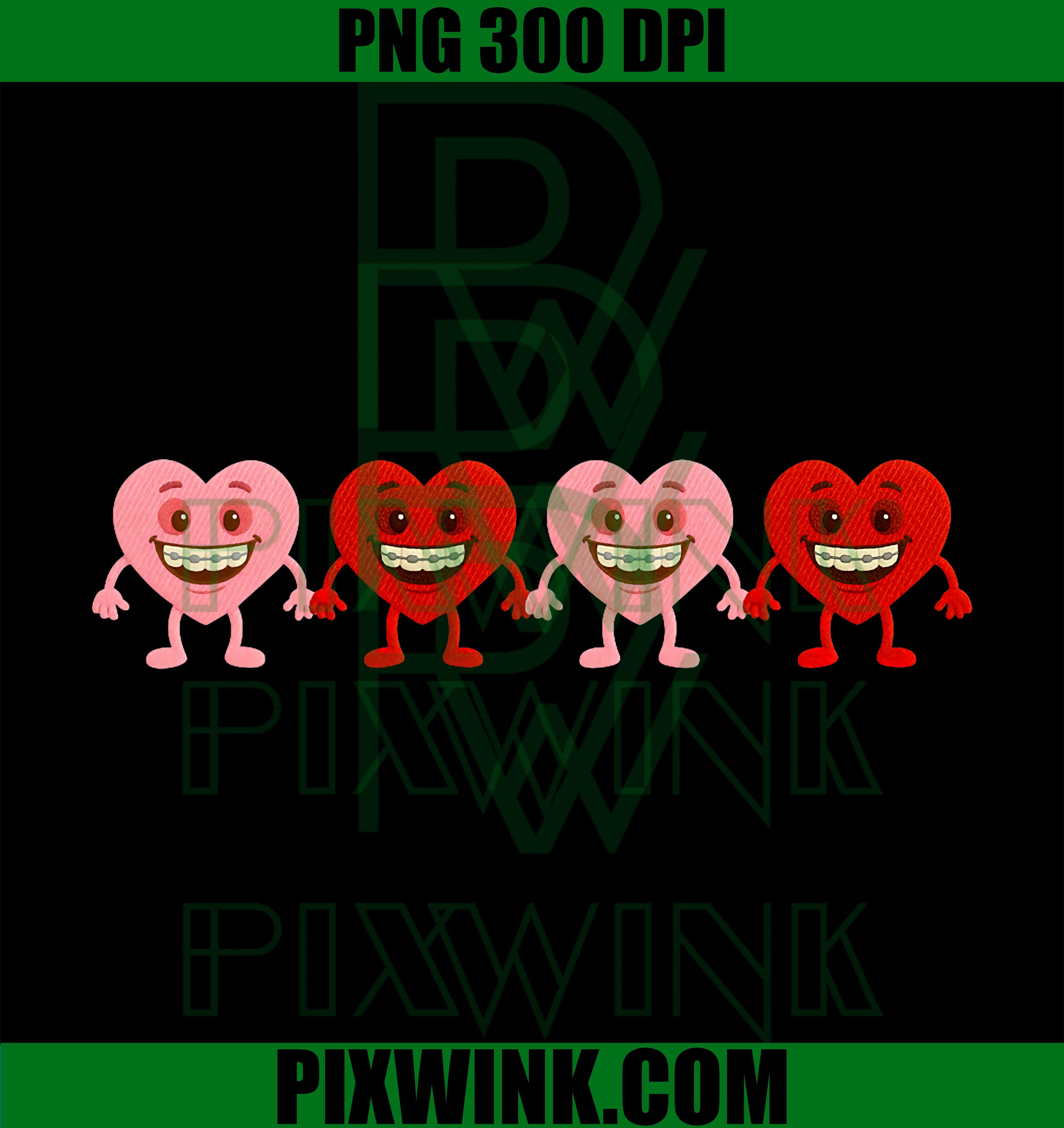 Dental Braces Orthodontist Valentine Day, Dentist Ortho Squad PNG
