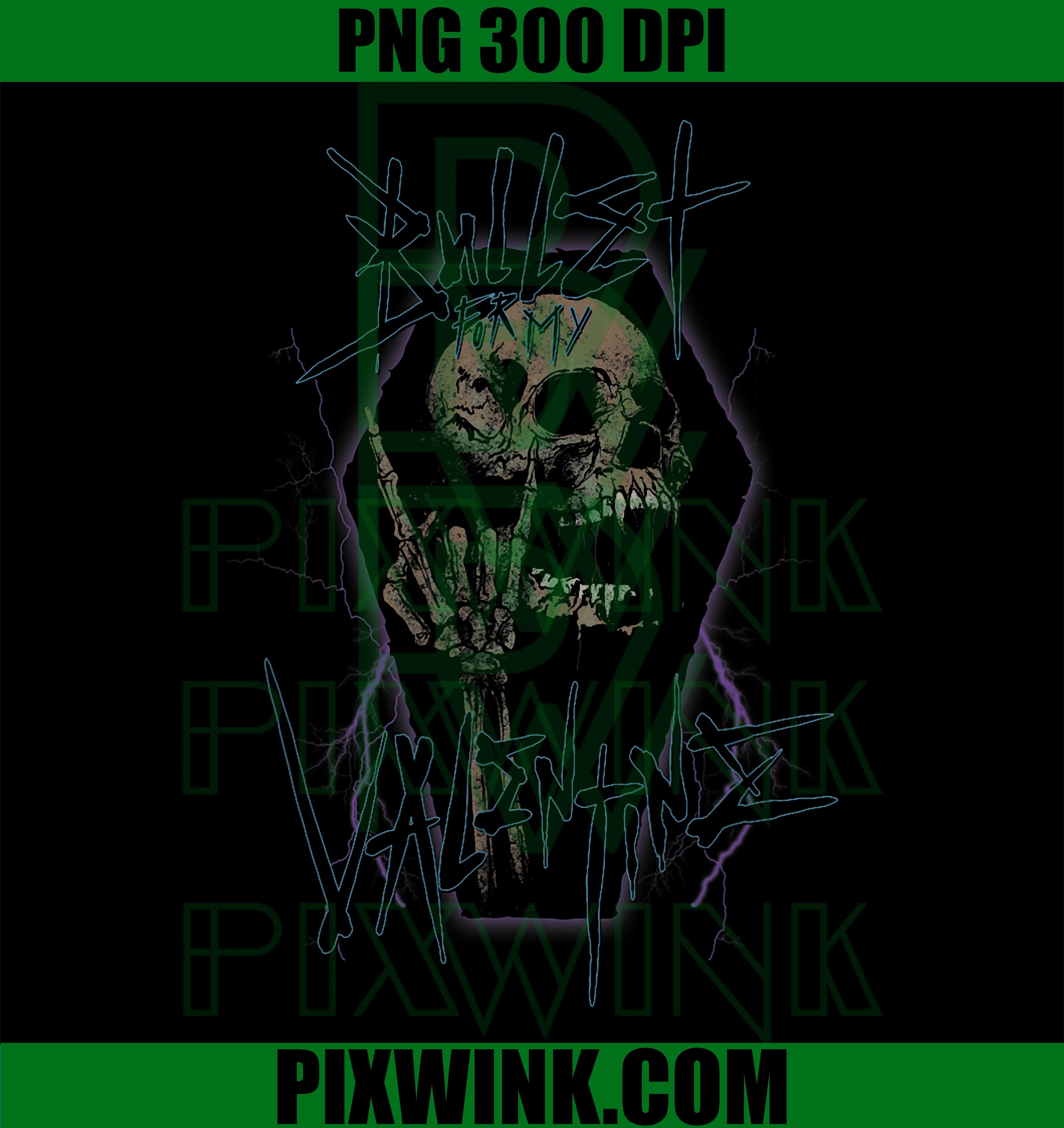 Bullet for My Valentine Skull PNG
