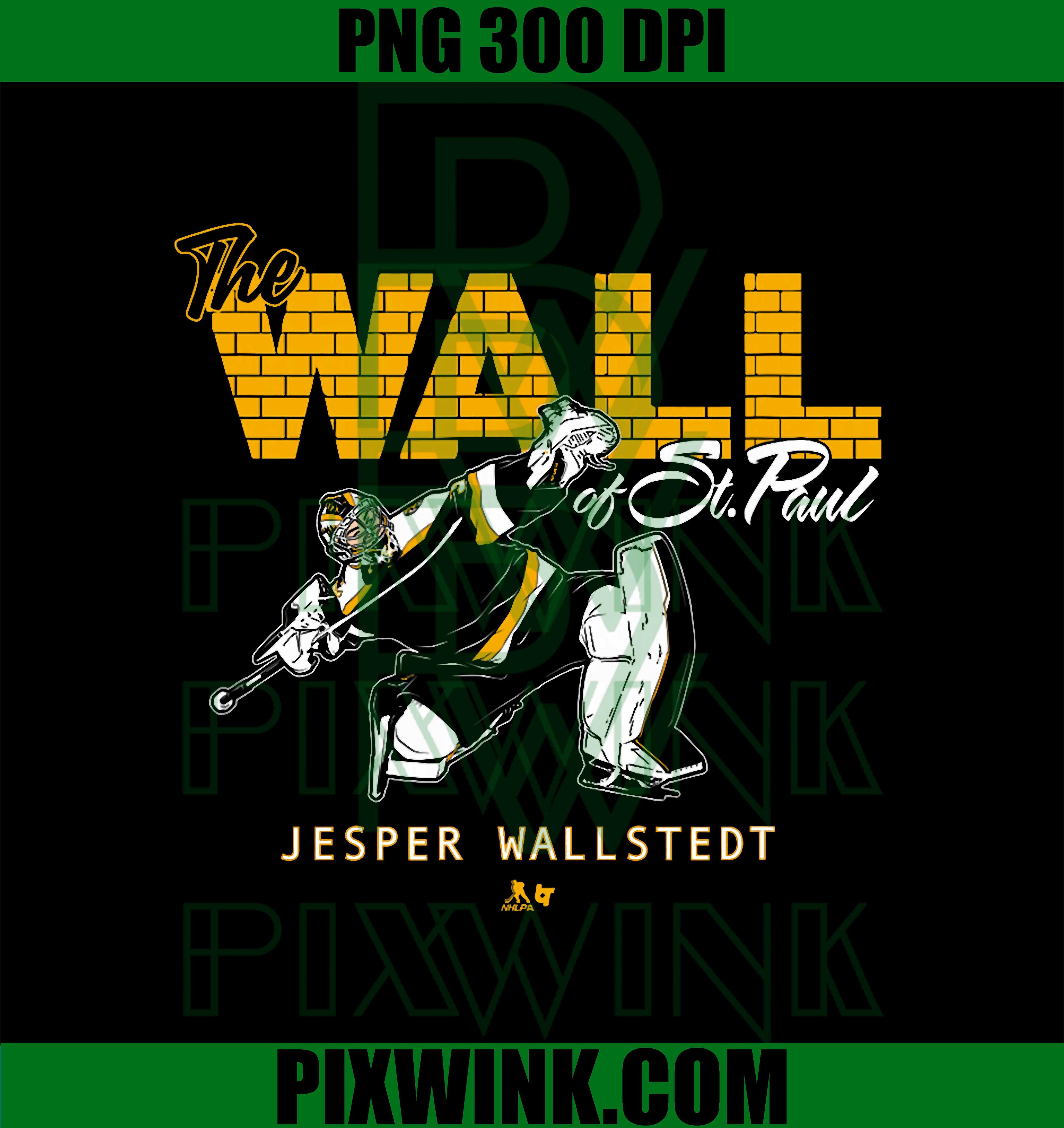 Jesper Wallstedt PNG, The Wall of St. Paul PNG, Minnesota Hockey PNG
