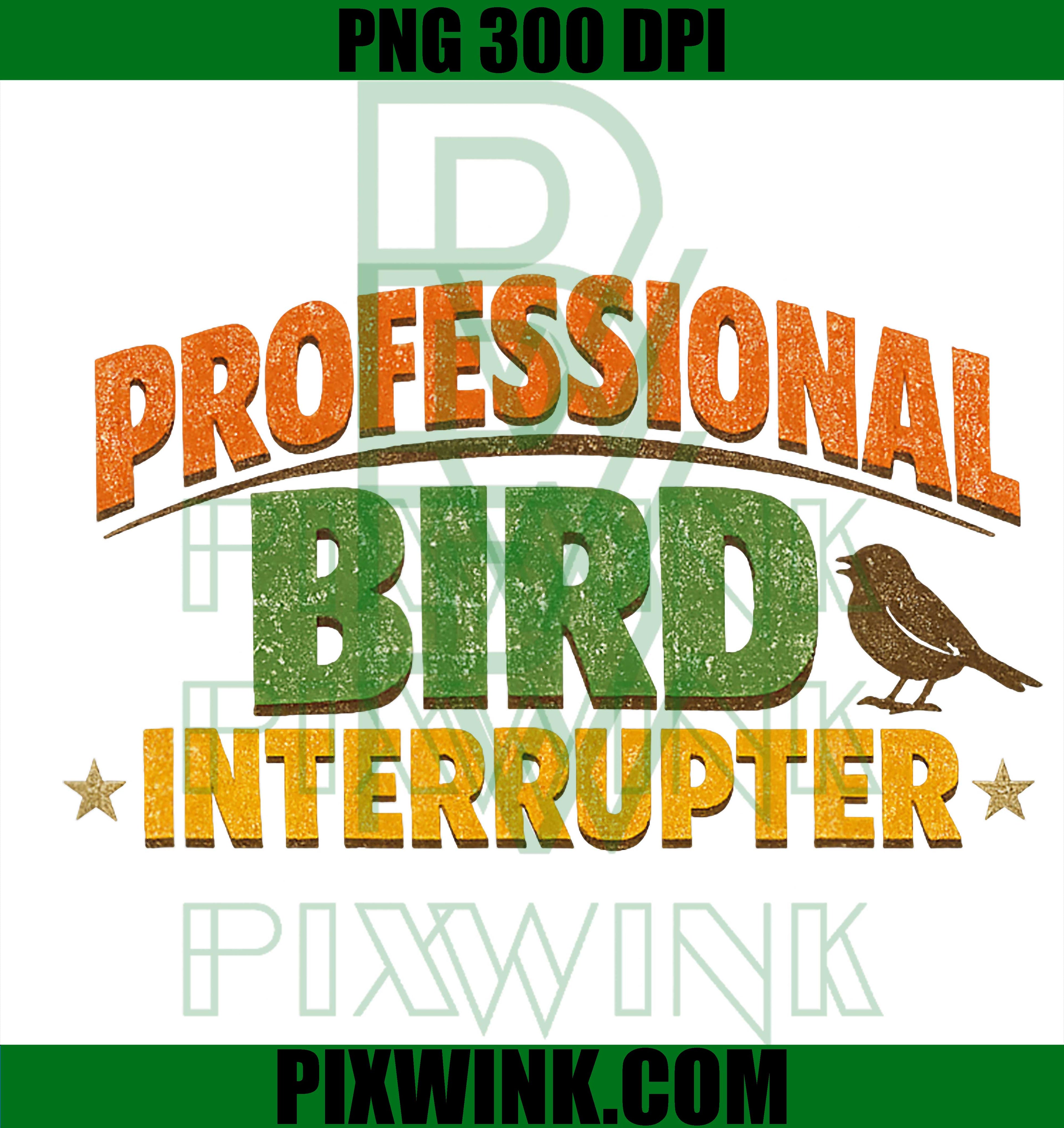 Professional Bird Interrupter PNG, Funny Birdwatching Meme PNG