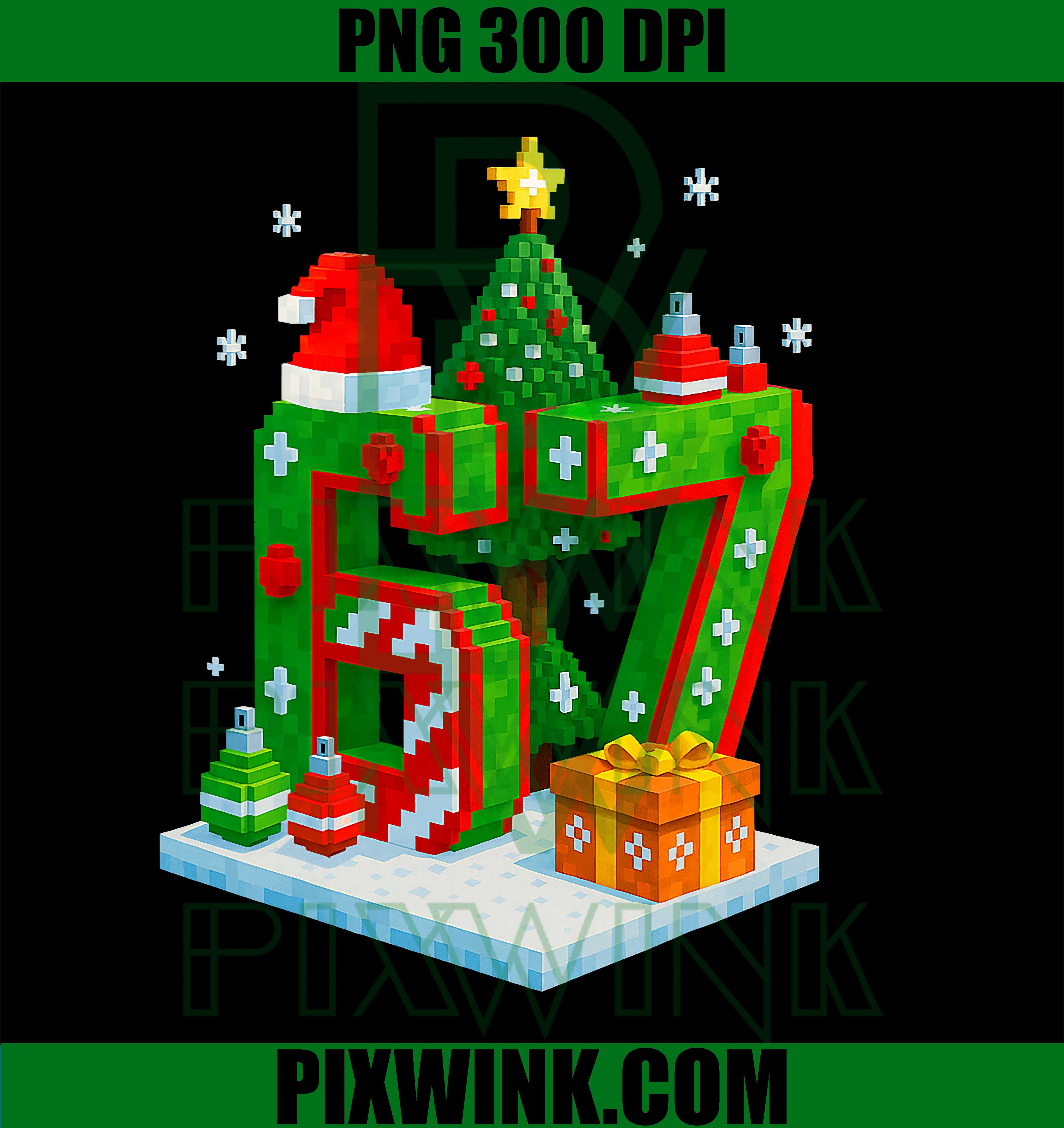 Six Seven PNG, 67 Teen Boys PNG, 6-7 Meme PNG, 6 7 Xmas Gaming PNG