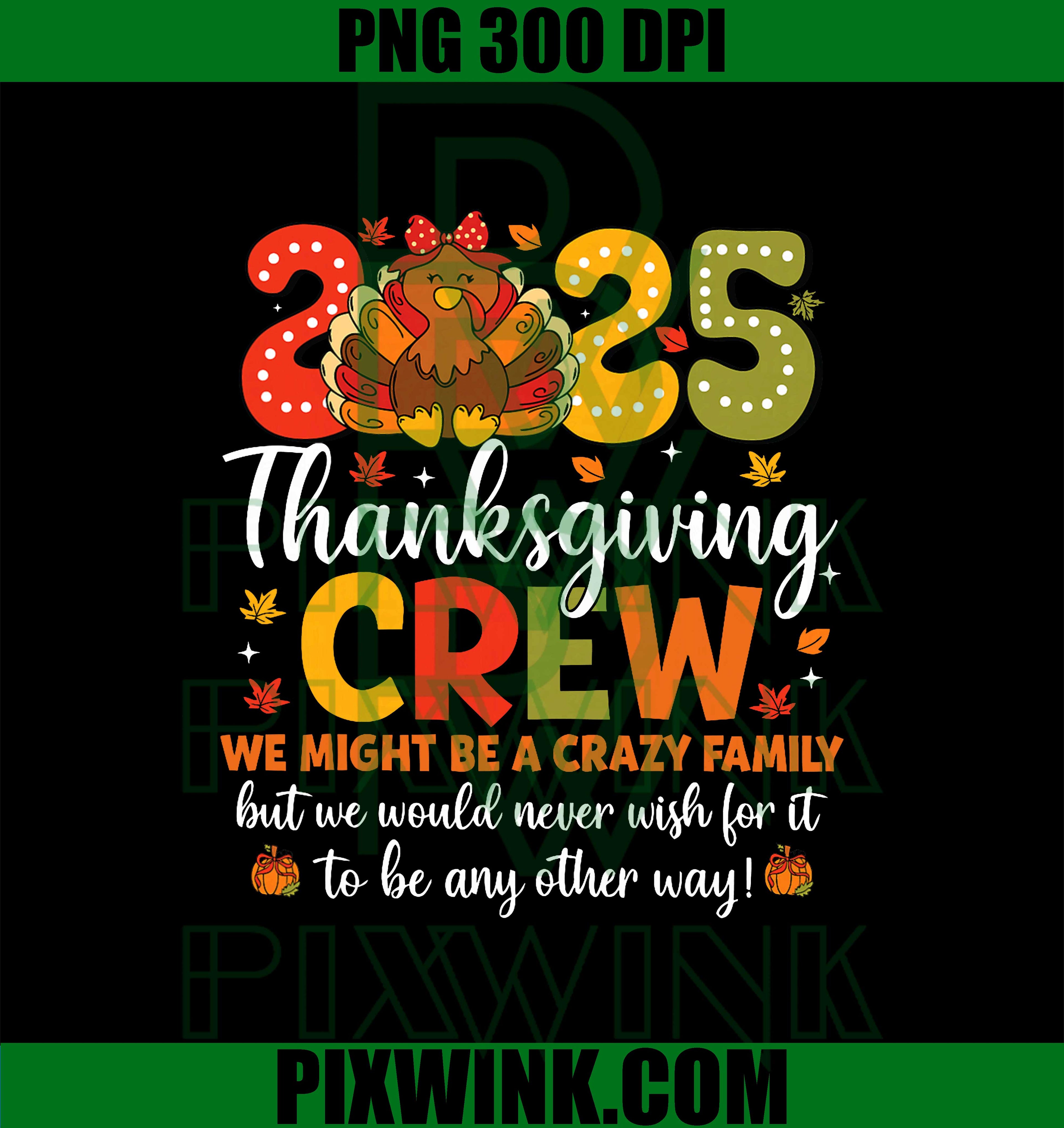 Thanksgiving 2025 PNG