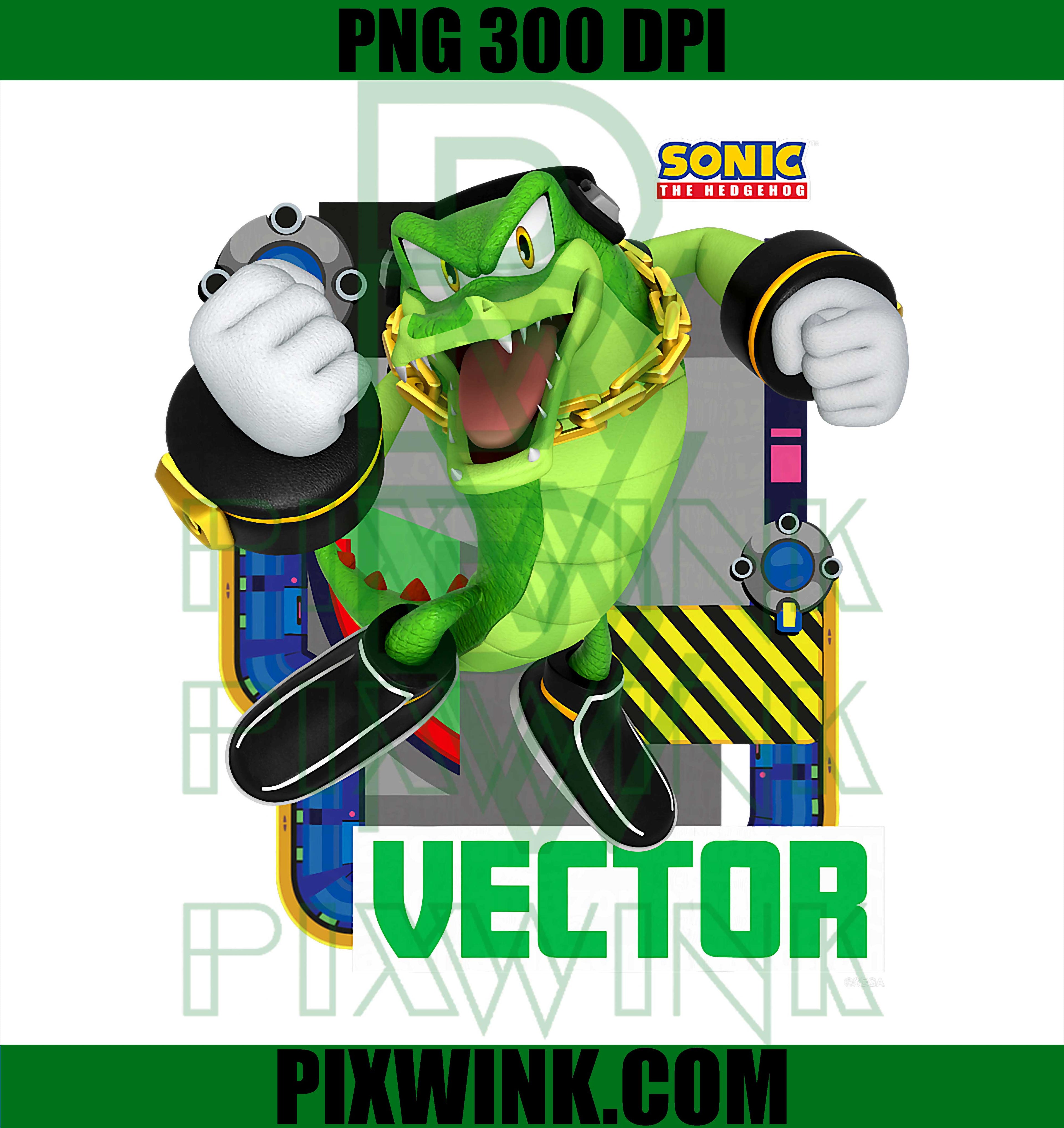 Sonic The Hedgehog in The Zone Vector PNG