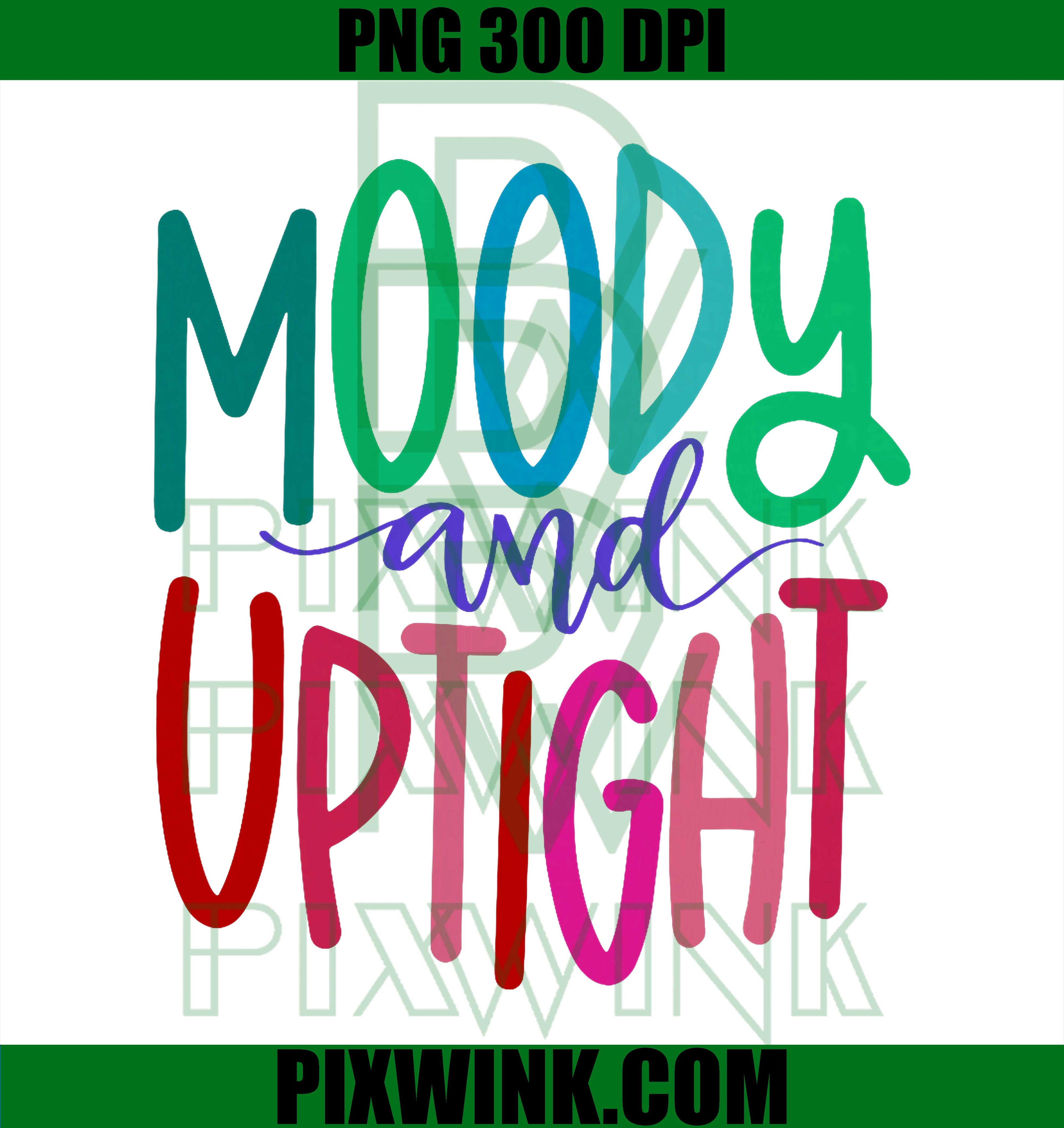 Moody & Uptight PNG, Matching Couples PNG
