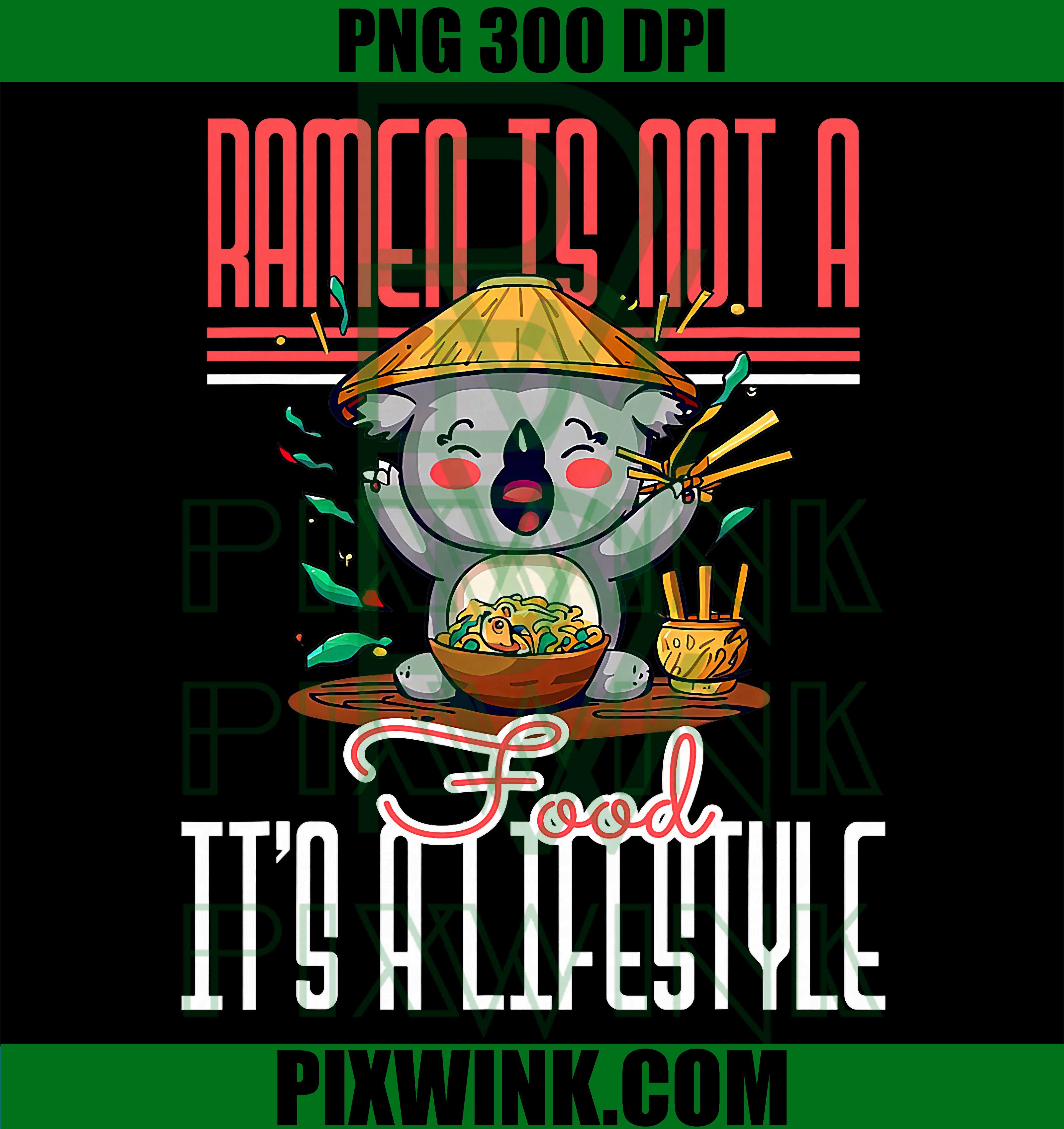 Ramen Lifestyle PNG, Crazy Koala Ramen Meme PNG