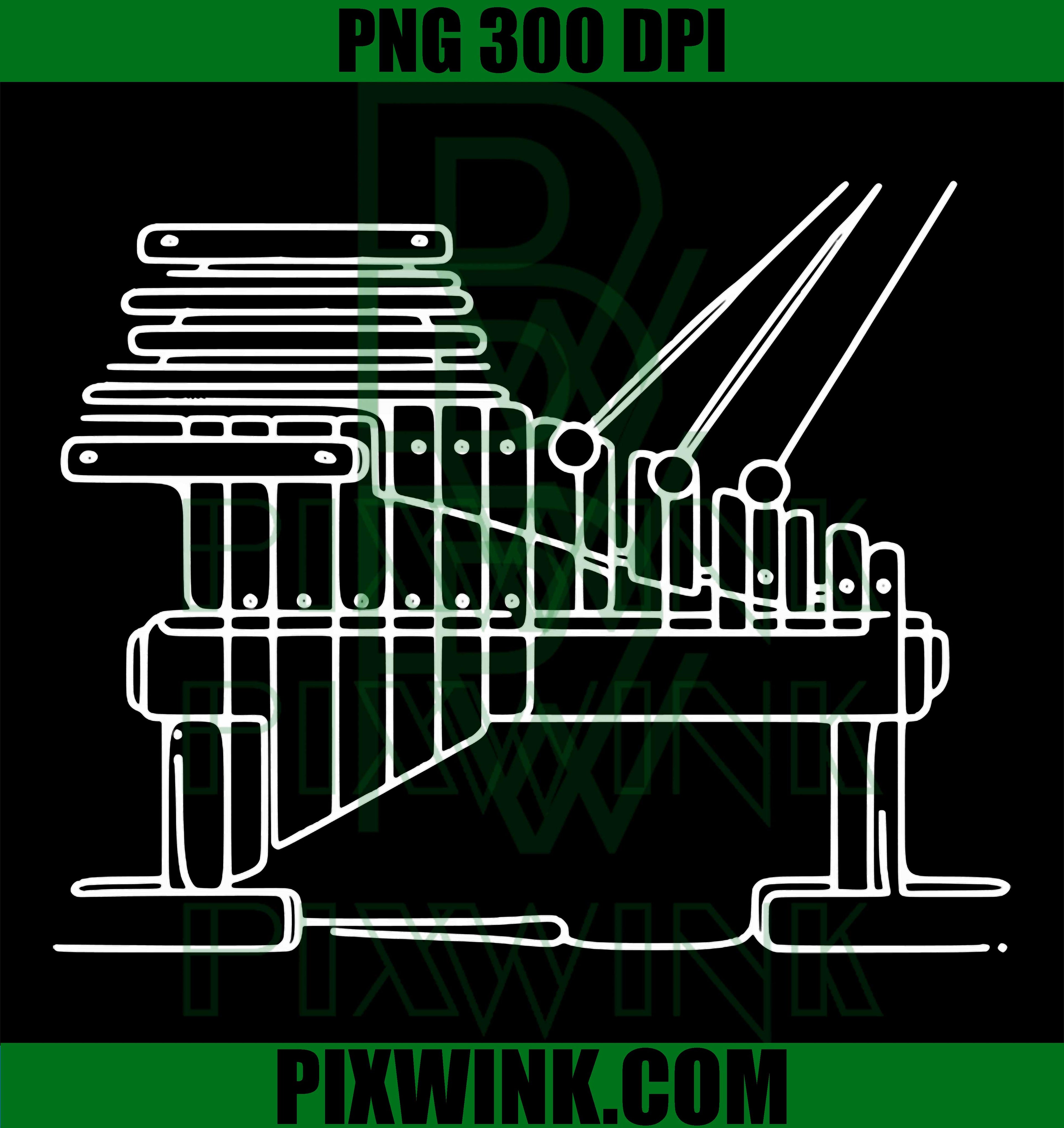 Xylophone PNG, Line Art Musician PNG Minimal Music Design
