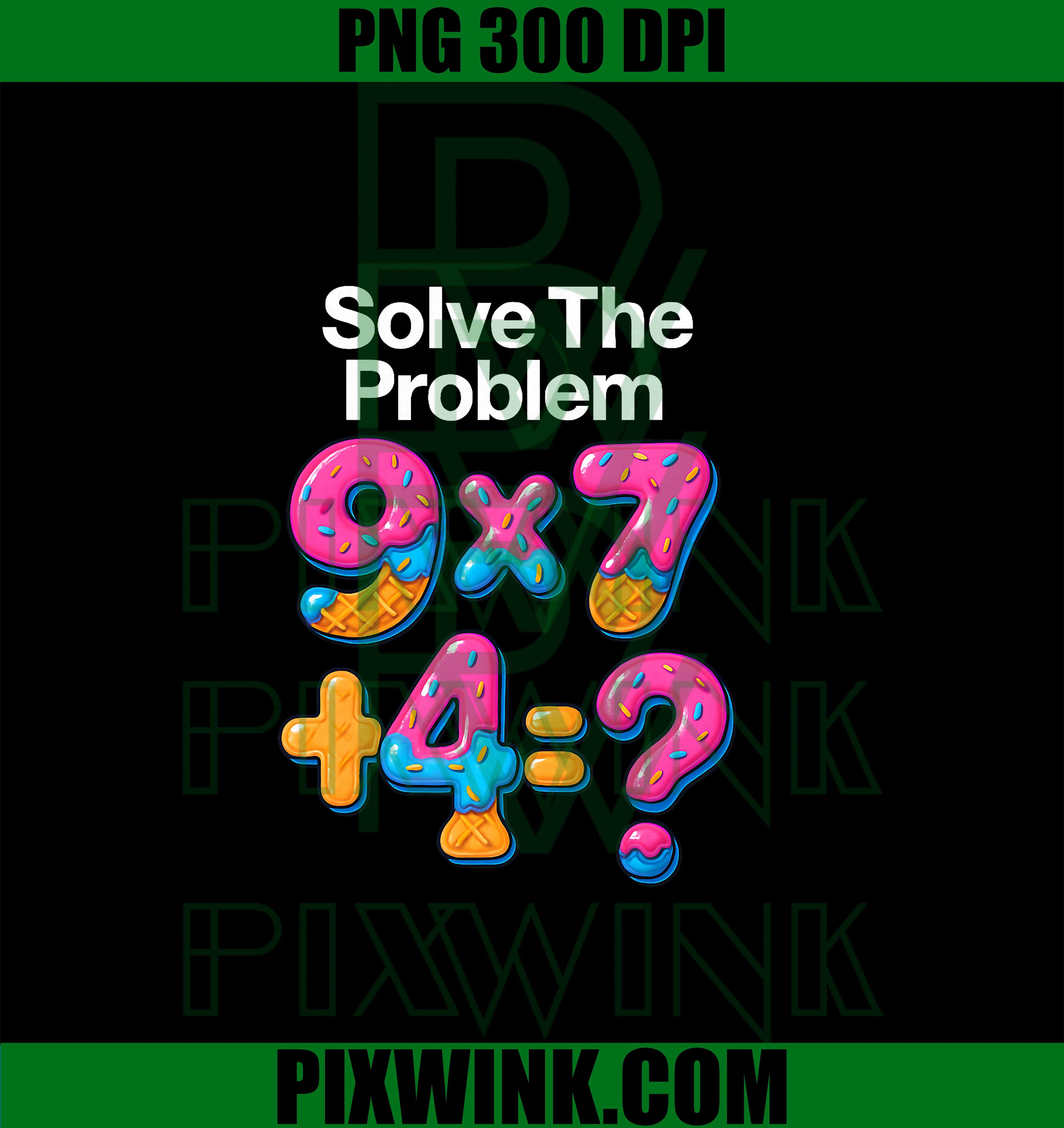 67 Meme Math Teacher Ice Cream Drip 6 7 Brainrot Six Seven PNG
