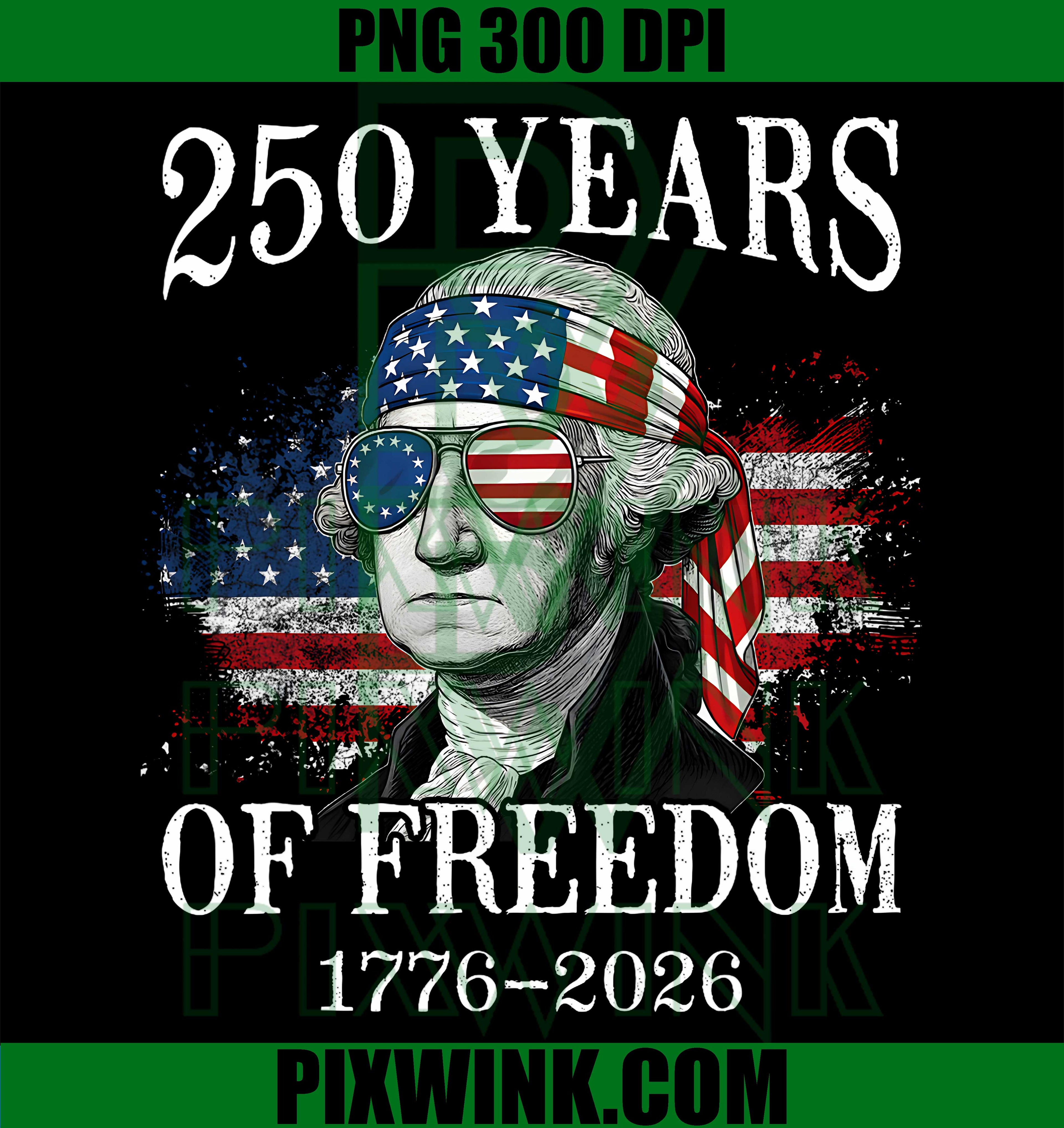 250 Years America Anniversary PNG, 250th Independence Freedom PNG