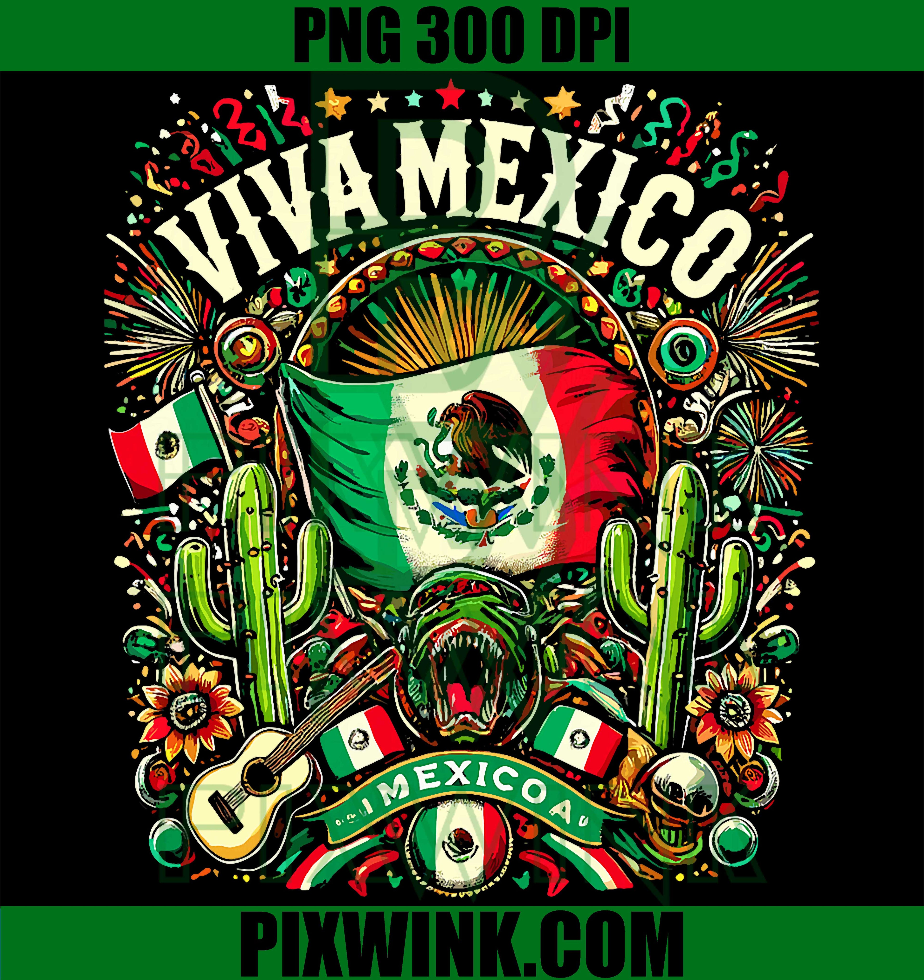 Viva Mexico Independence PNG, Mexican Flag Mexicano PNG