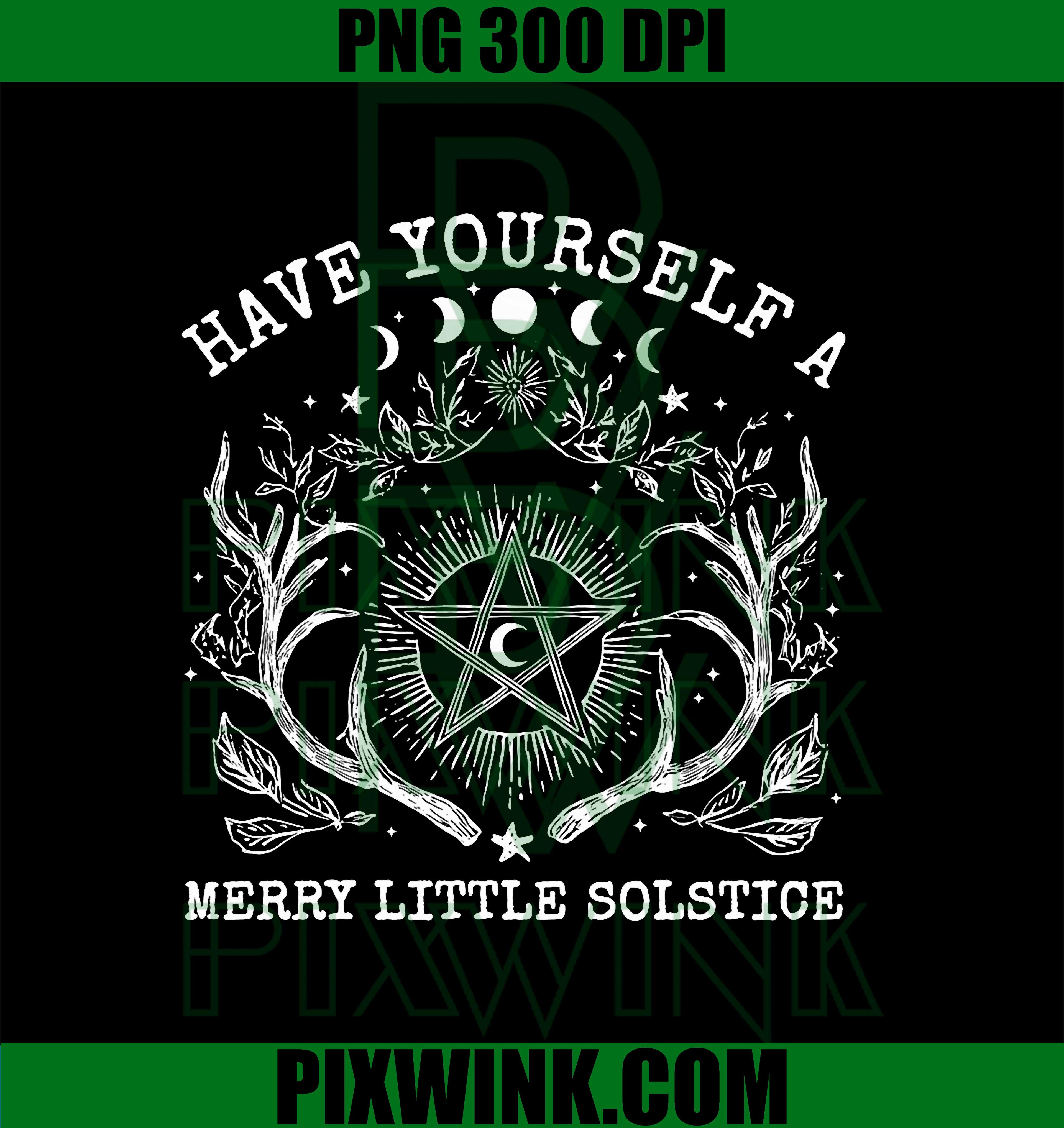Have Yourself A Merry Little Solstice PNG