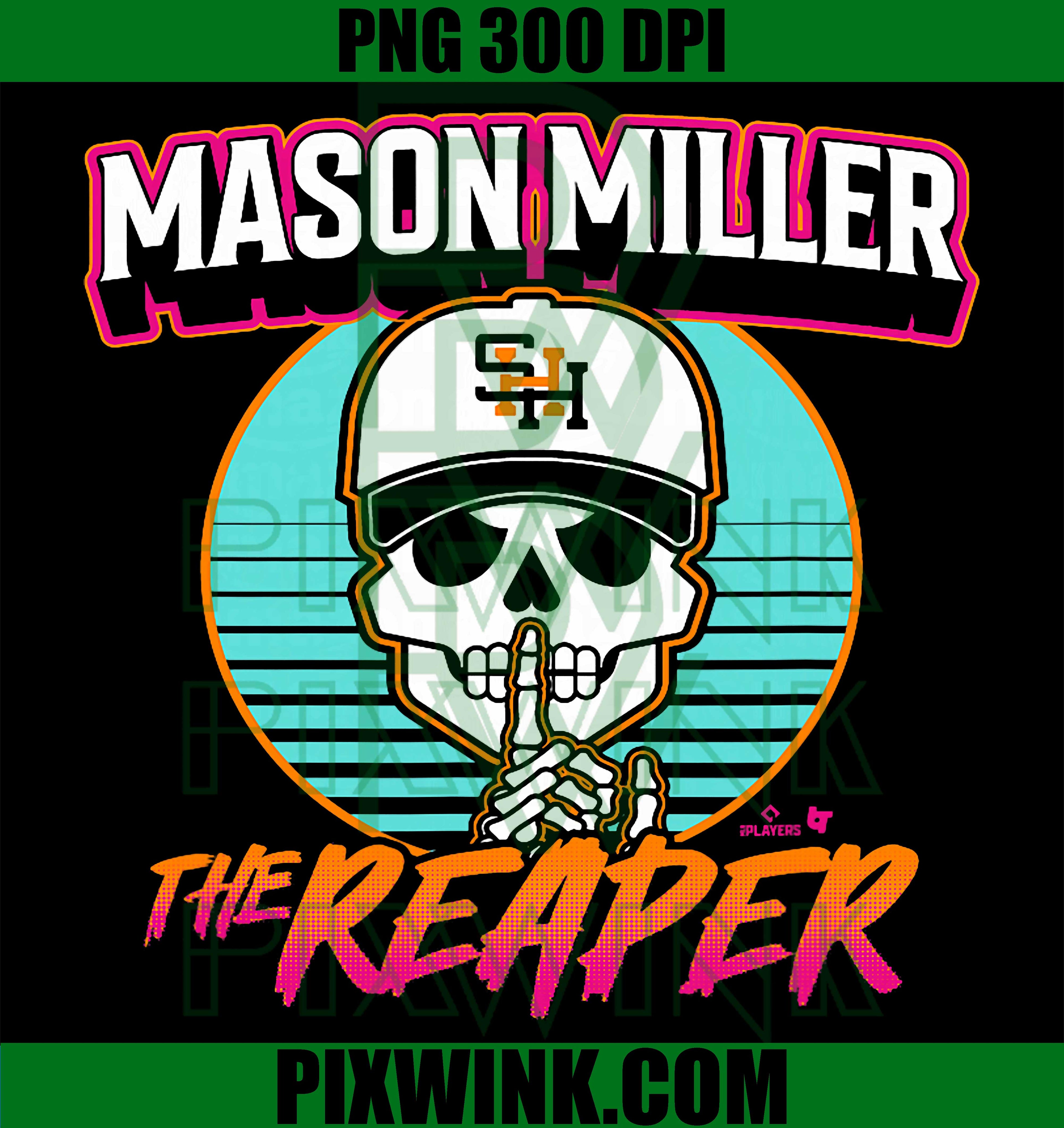 Mason Miller Shh Diego PNG, San Diego Baseball Fan PNG