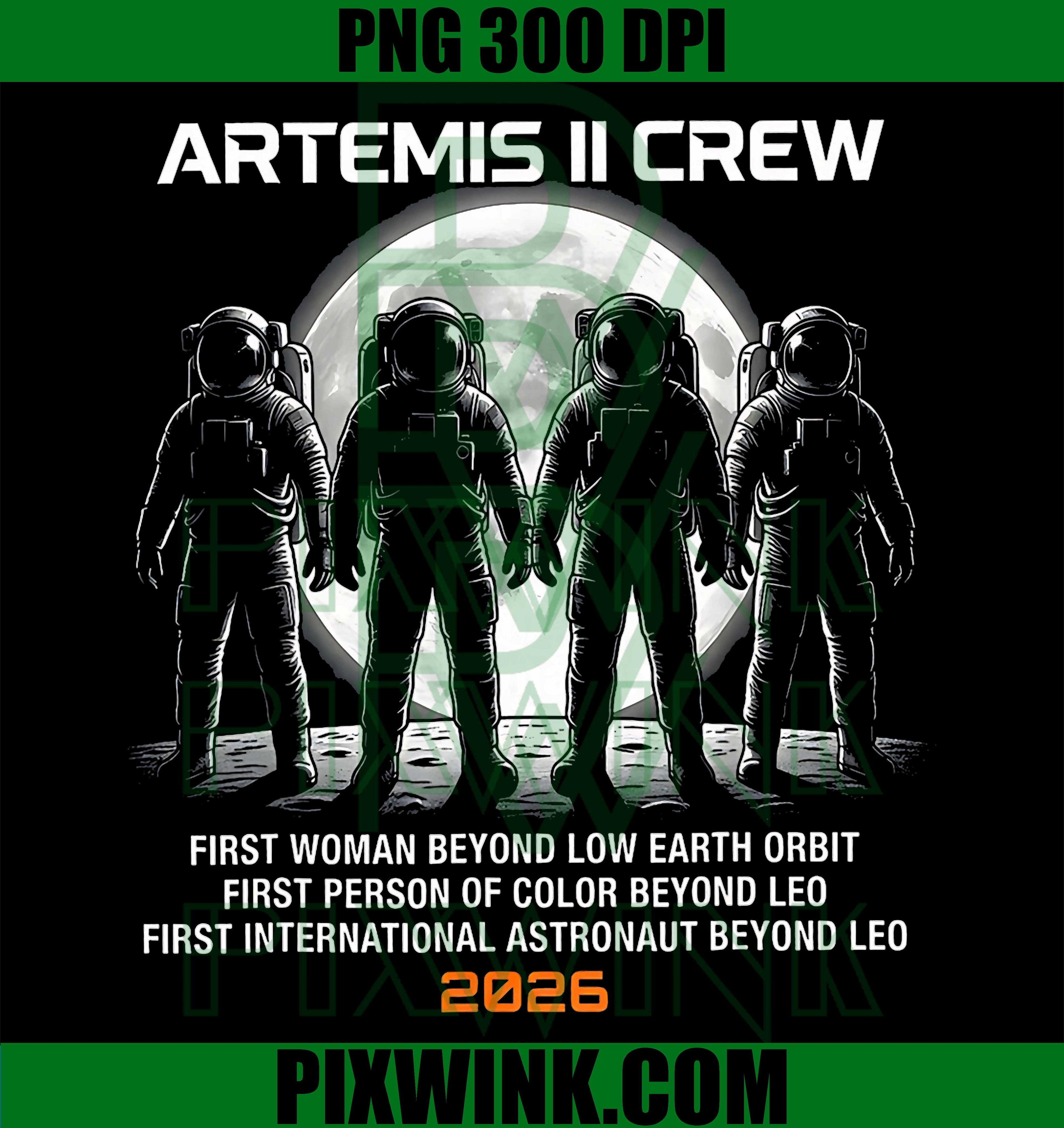 Artemis 2 Astronaut PNG, Moon Landing Space Exploration Design PNG