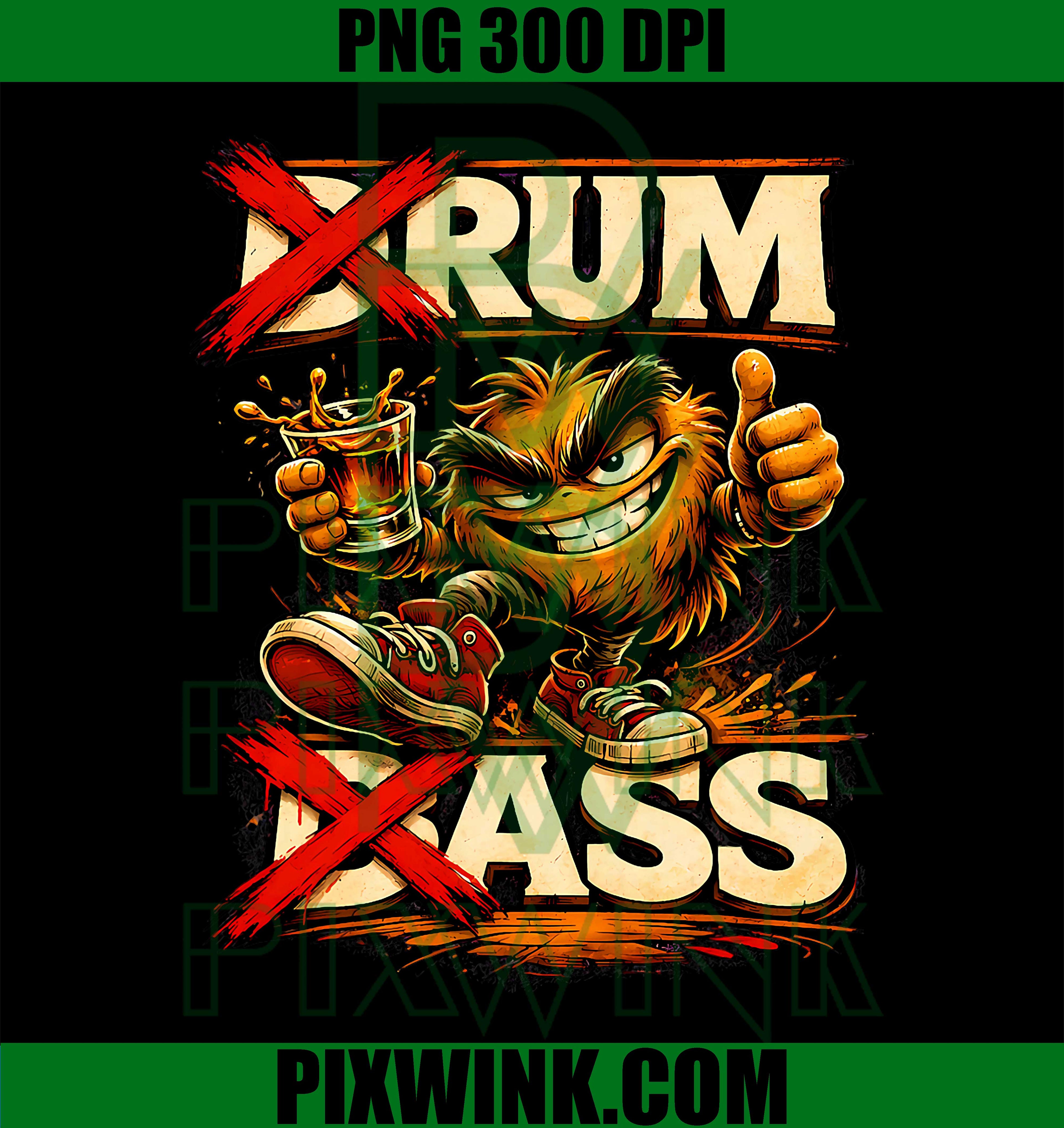 Rum And Bass Rave DJ PNG, Funny Drum And Bass PNG