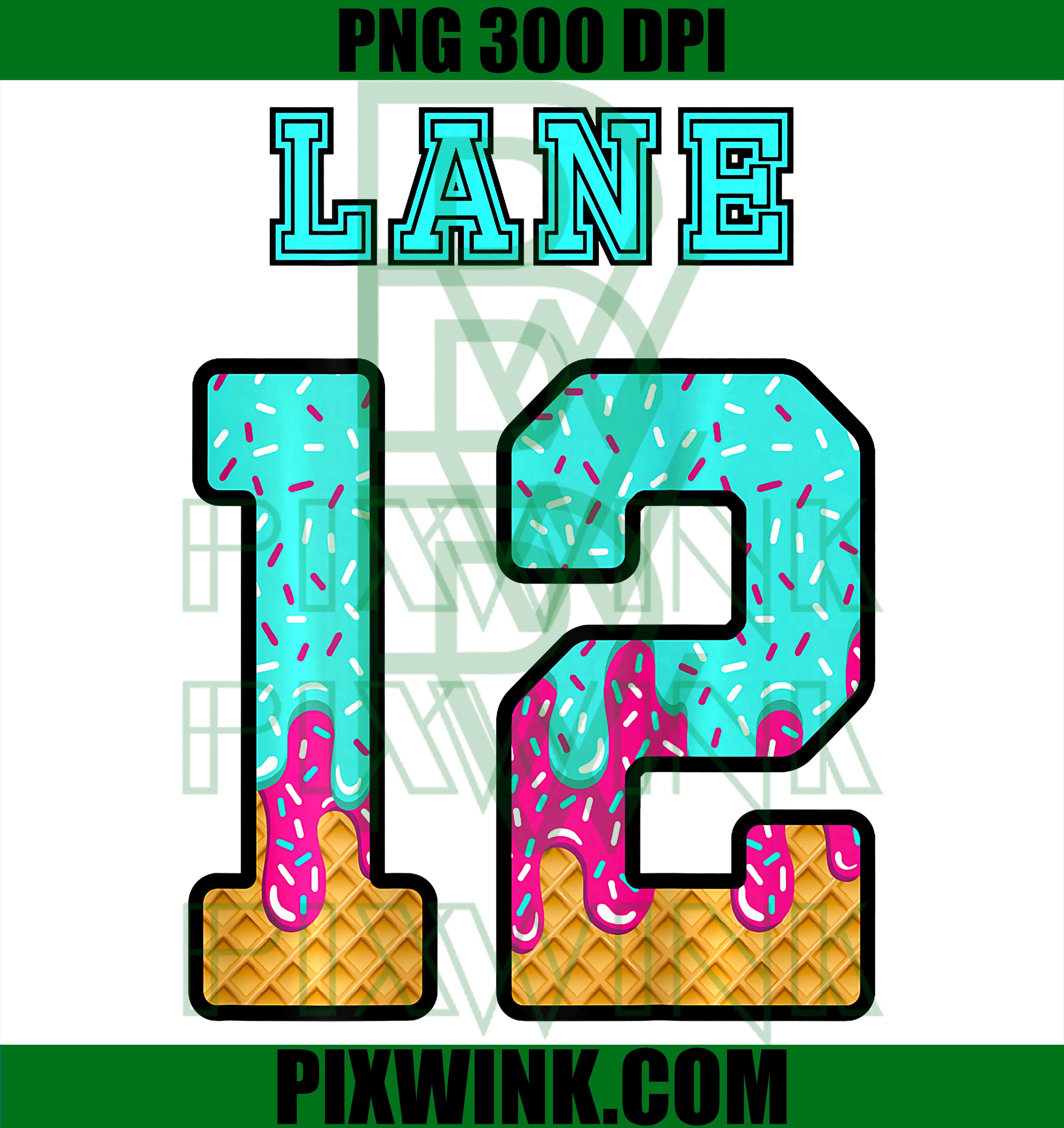 Football Drip Graphic PNG, Lane 12 Football Jersey Tee Retro PNG