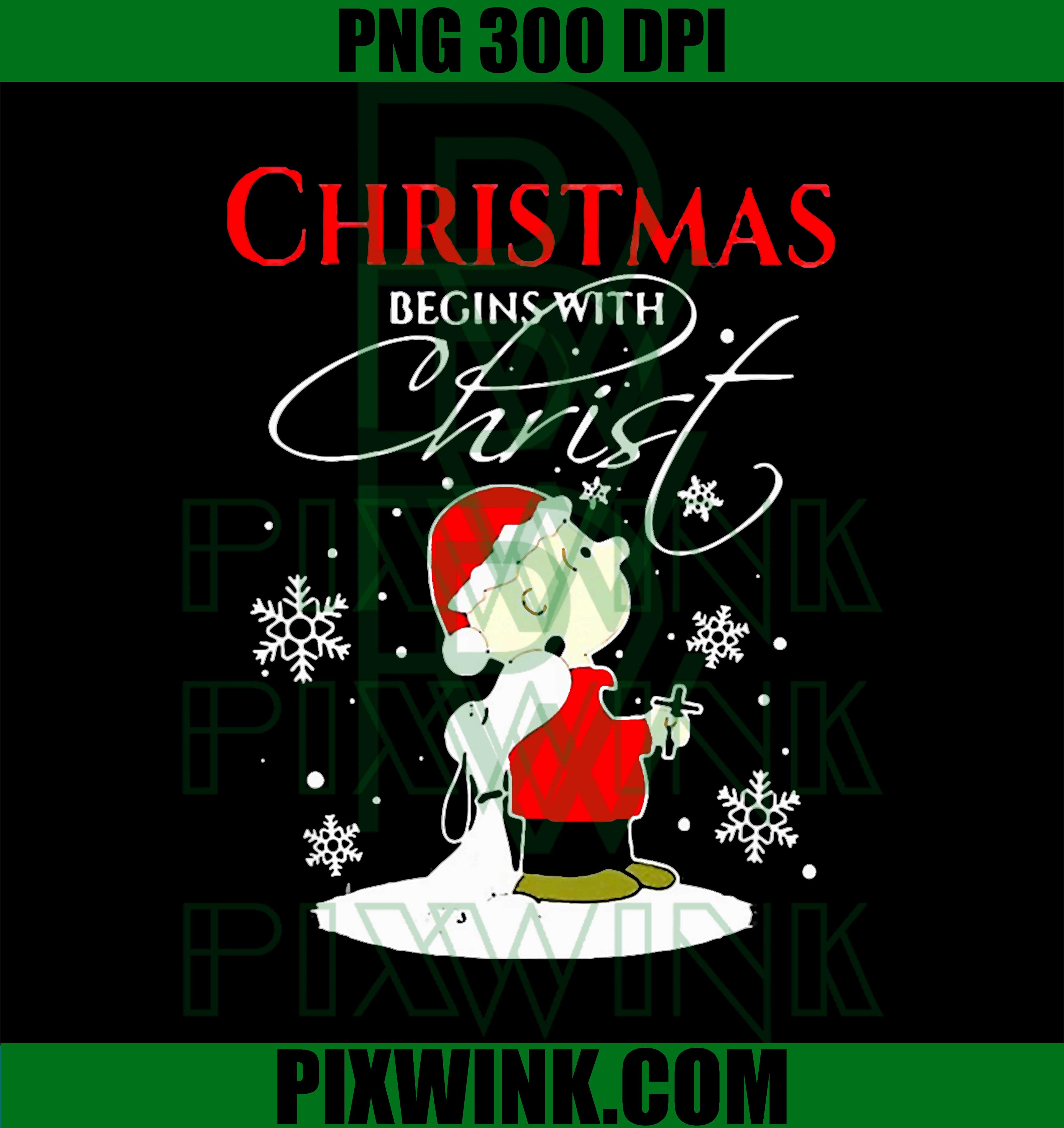 Christmas Begins With Christ PNG, Jesus Merry Christmas PNG