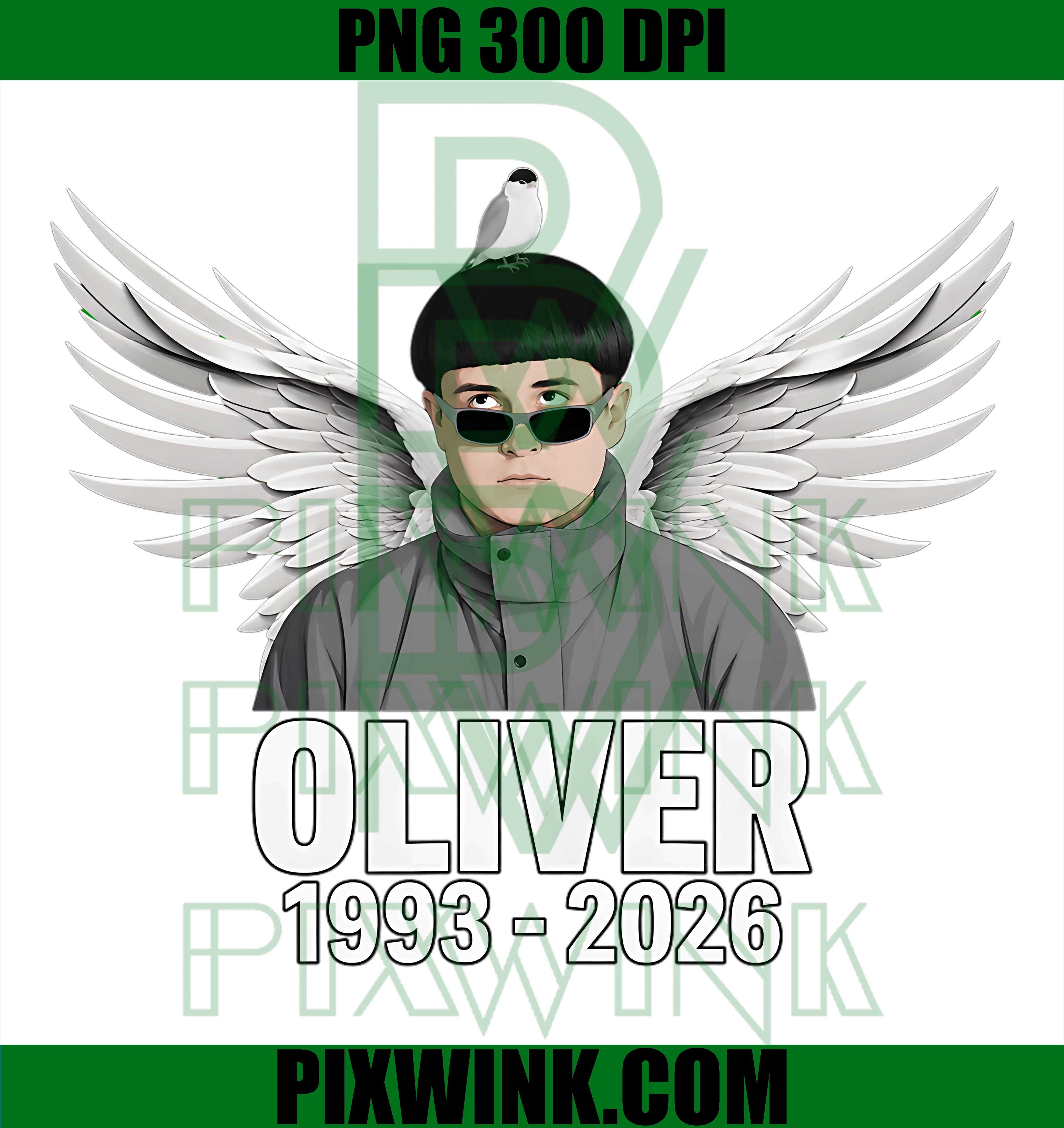 Oliver Graphic PNG, Rapper Urban Style PNG