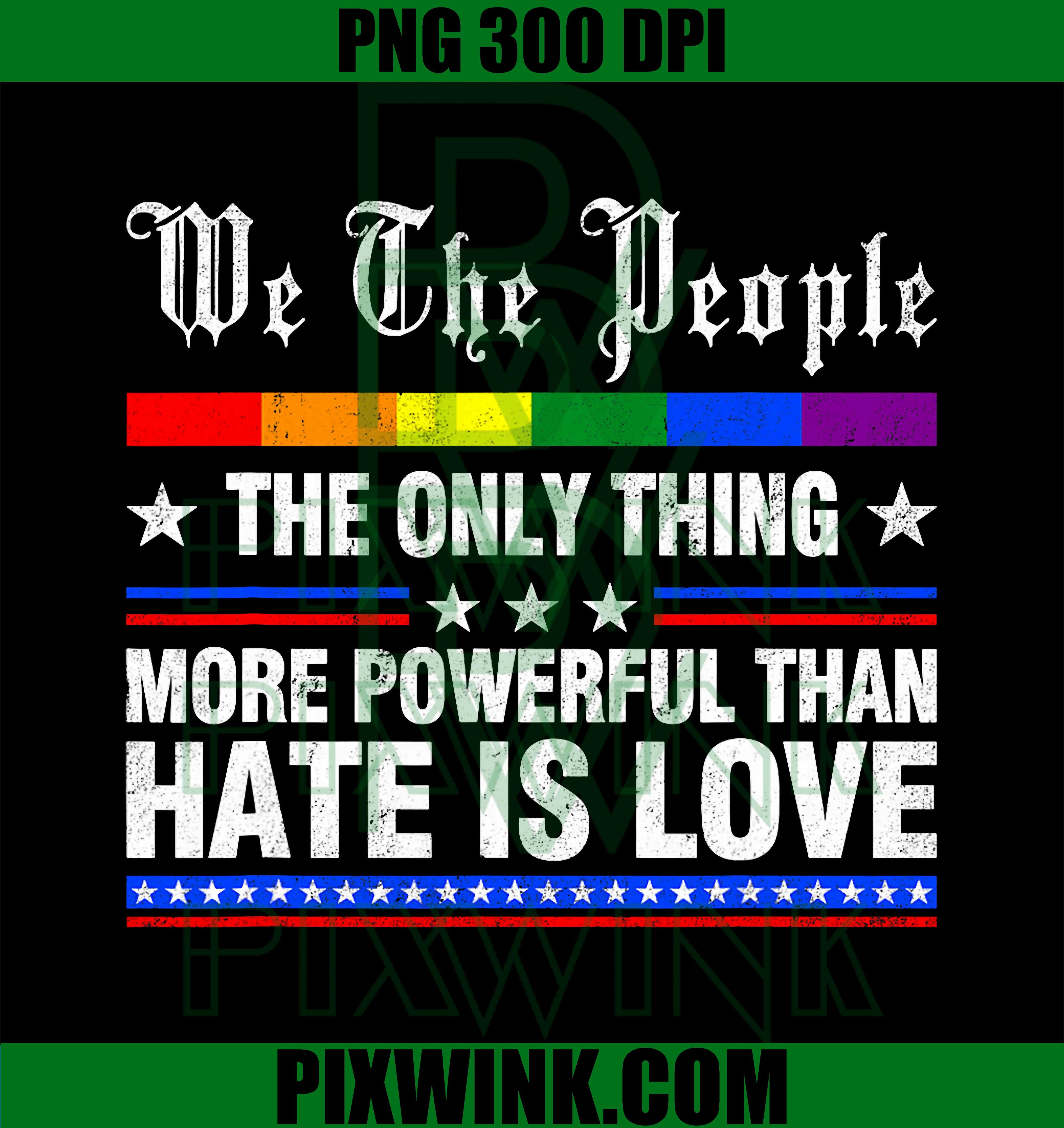 The Only Thing More Powerful Than Love PNG, Inspirational Quote Graphic Design PNG