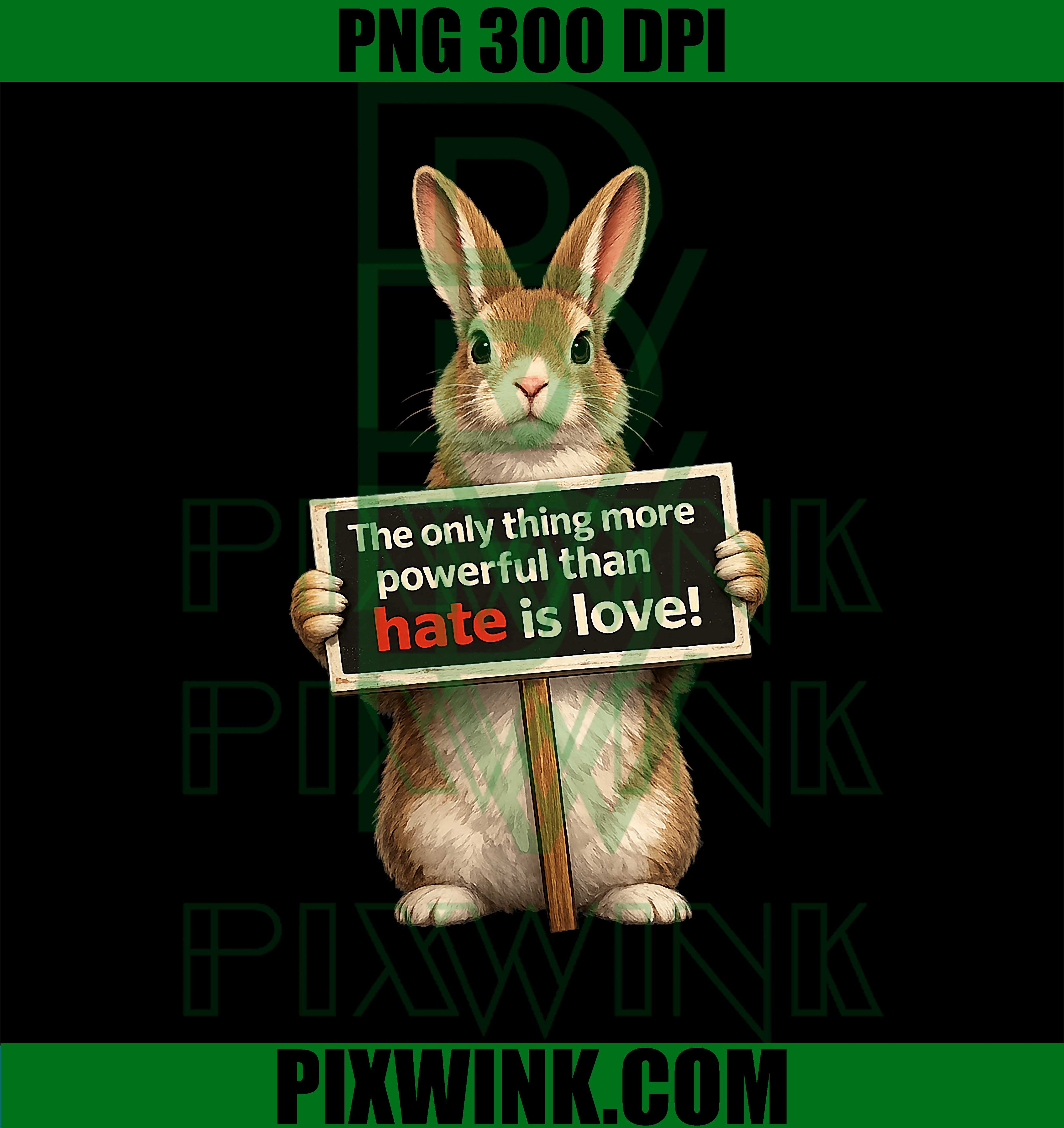 The Only Thing More Powerful Than Love PNG, Positive Message Graphic Design PNG