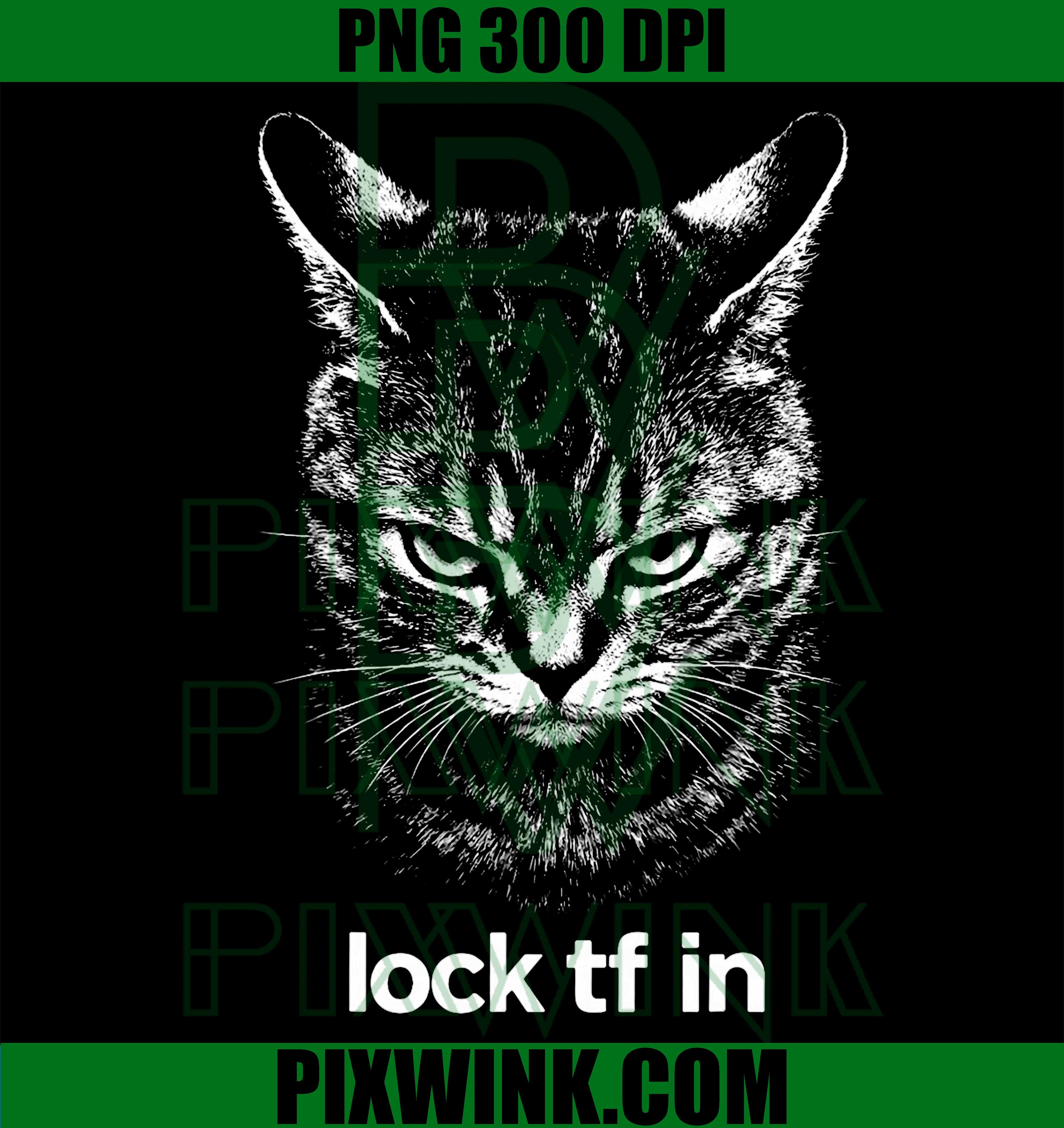 Funny Cat Graphic Design PNG, Motivational Retro Cat Quote Tee PNG