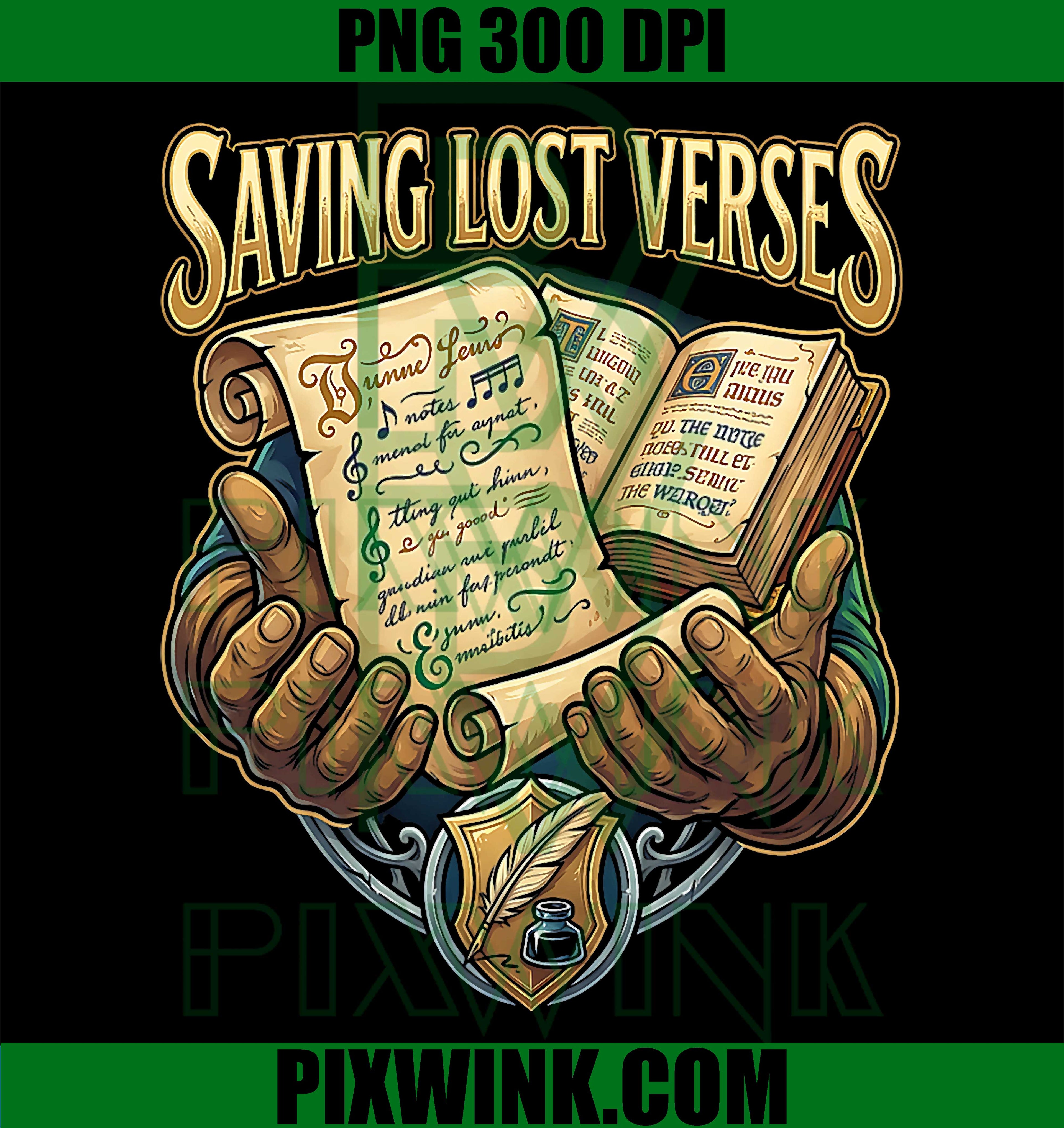 Saving Lost Verses Obscure Songs Archive PNG, Lyrics Liebhaber PNG