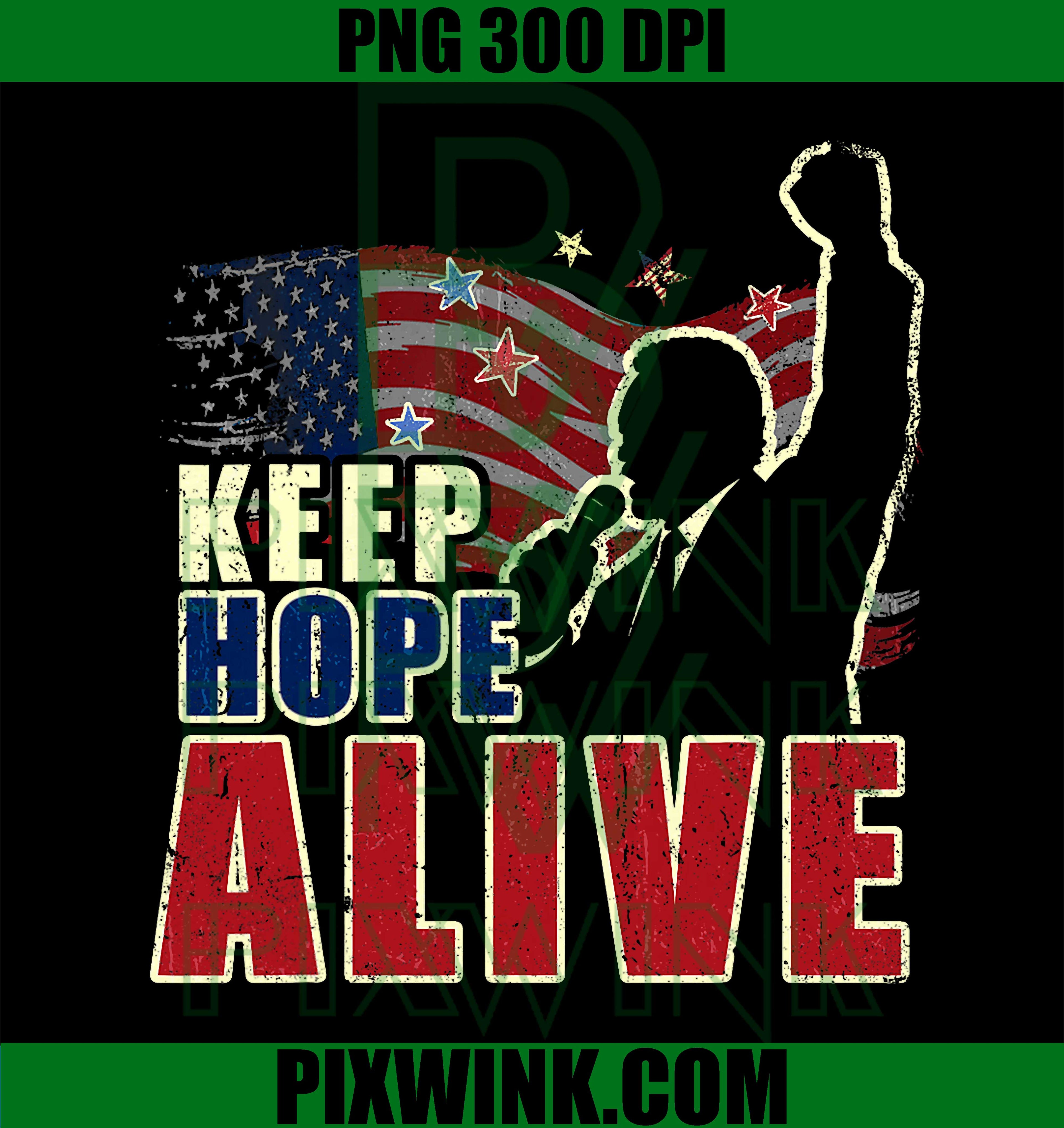 Keep Hope Alive PNG, Inspirational Quote Design PNG
