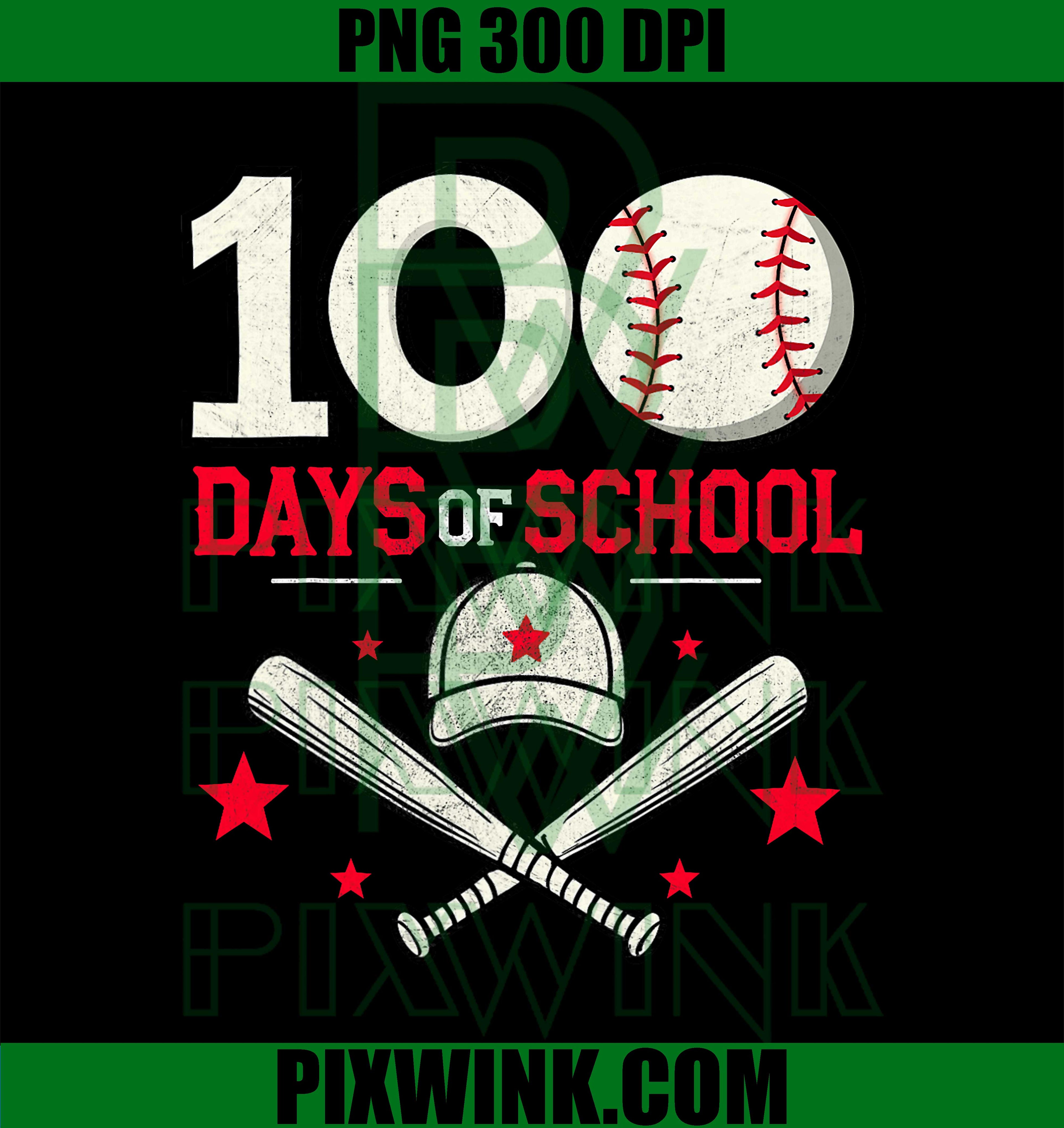 100 Days of School PNG, 100th Day PNG