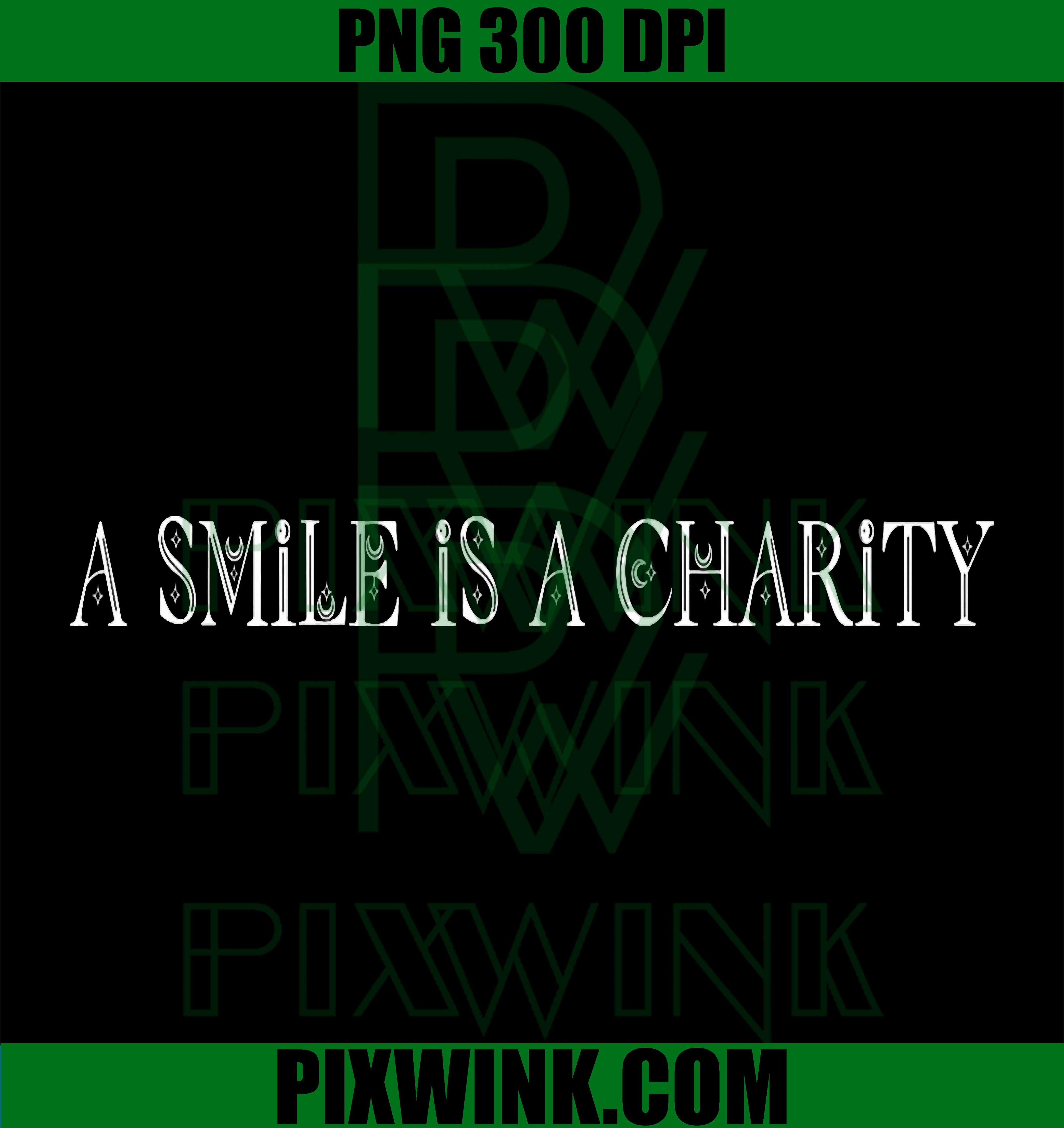 A Smile Is A Charity PNG, Islamic Crescent PNG, Moon Charity Art PNG