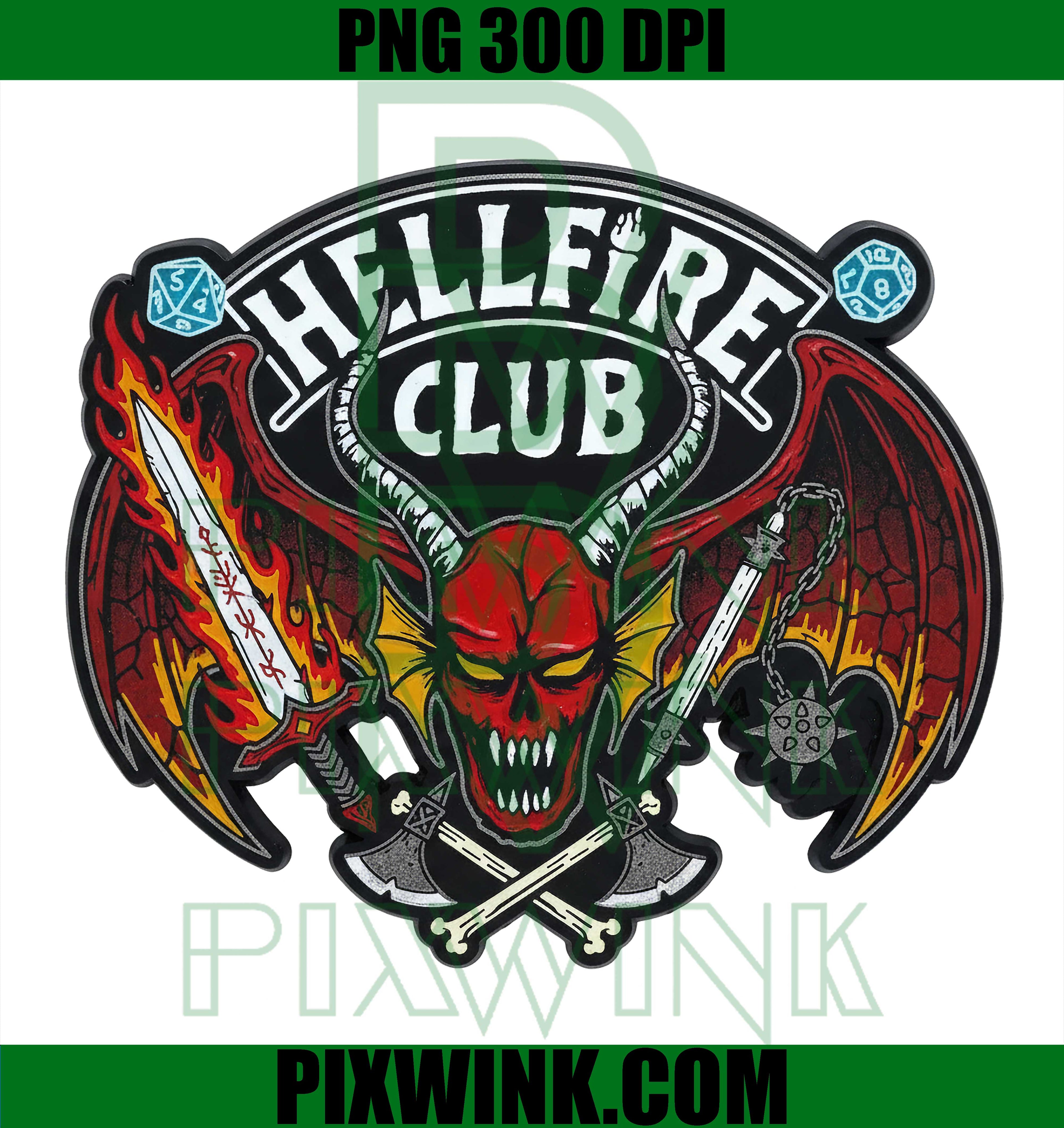 Stranger Things PNG, Hell Fire Club PNG, Hell Fire Club Logo PNG