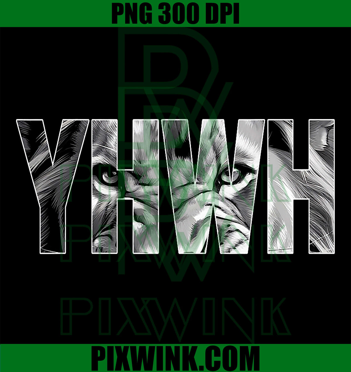 Yhwh Lion Of Judah PNG, Yahweh Hebrew PNG, Jesus Christian PNG