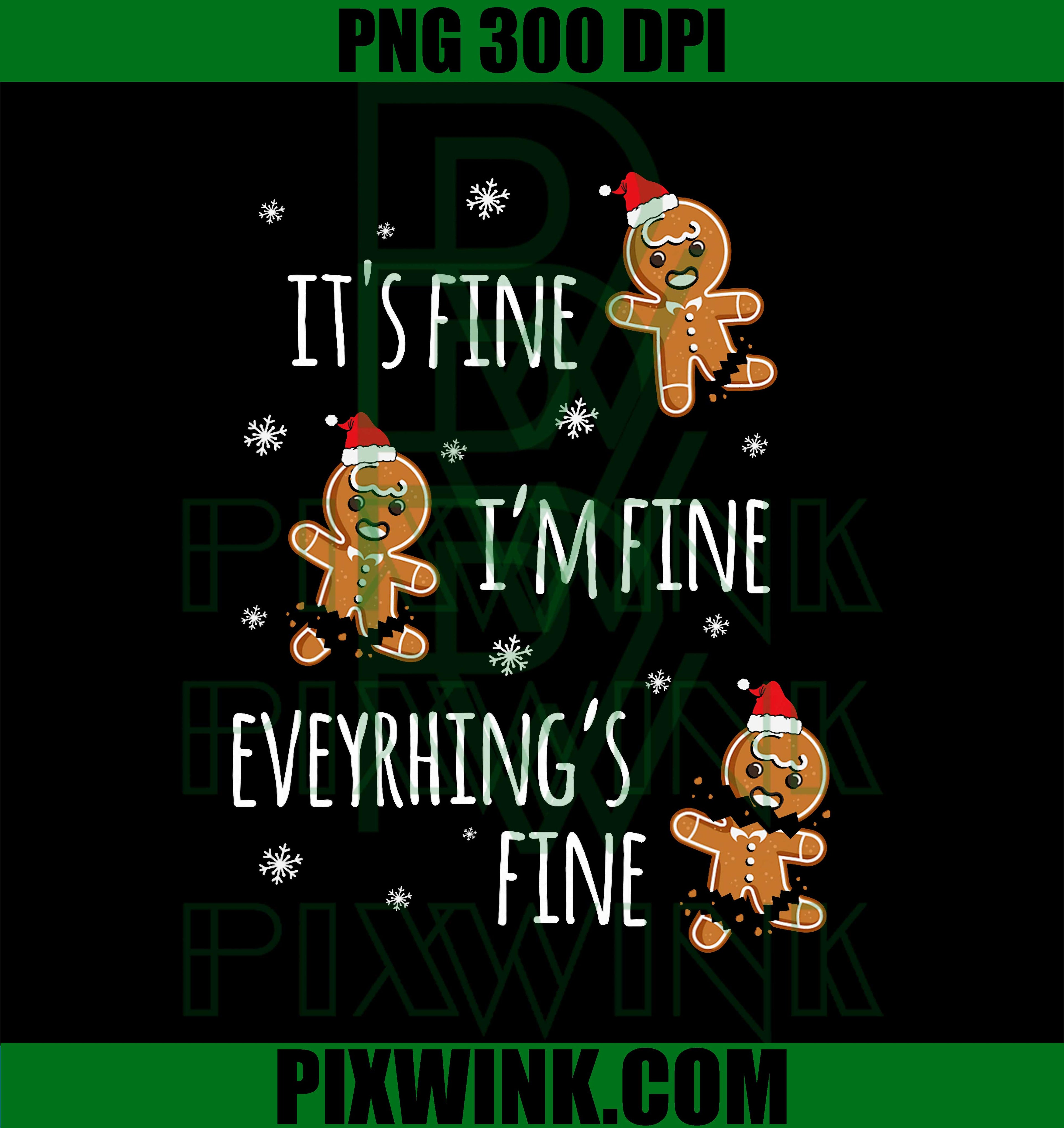 Funny Gingerbread Man Christmas PNG, Xmas 2025