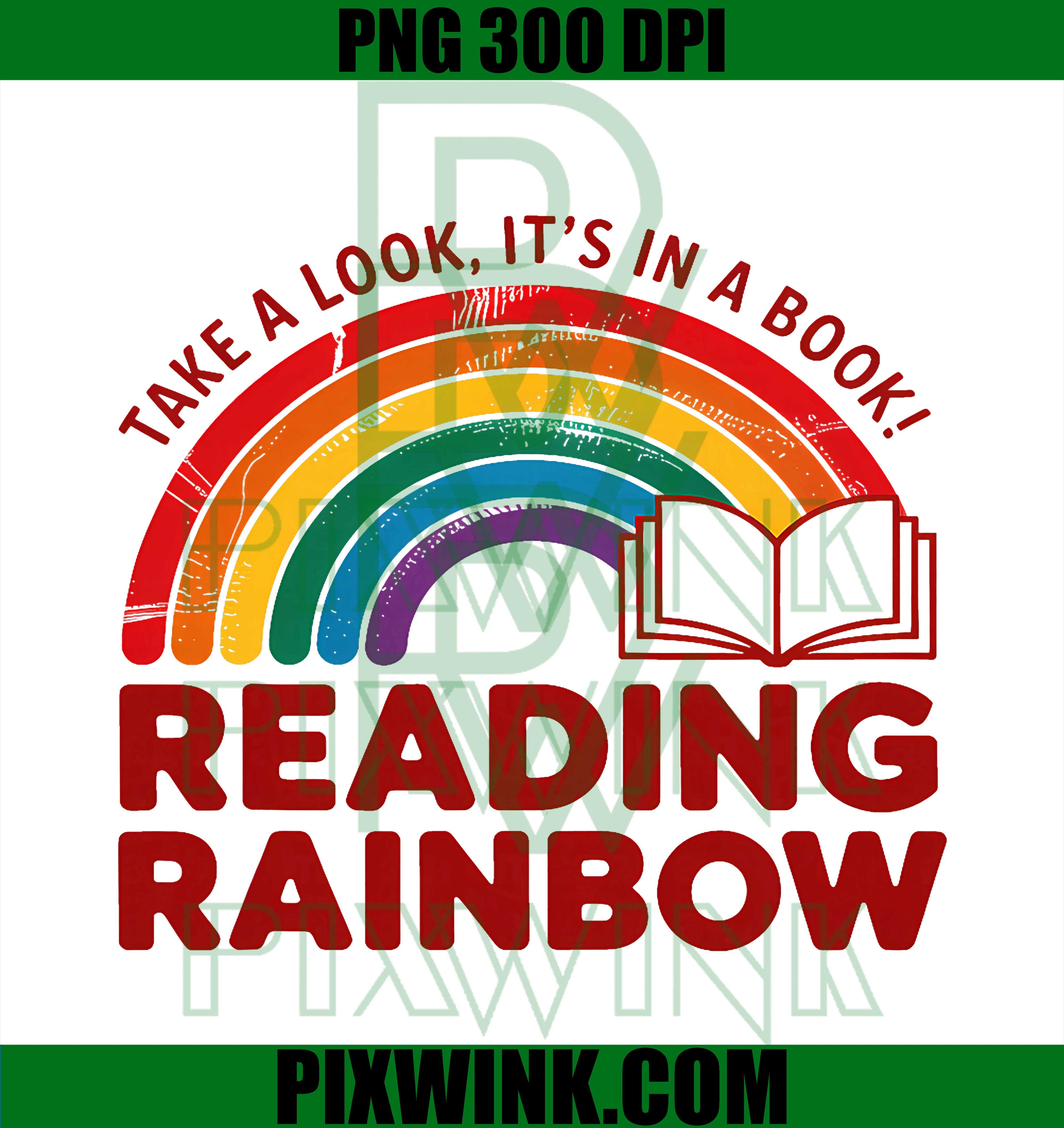 Reading Book Rainbow PNG, Literacy Learning PNG, Education Design PNG