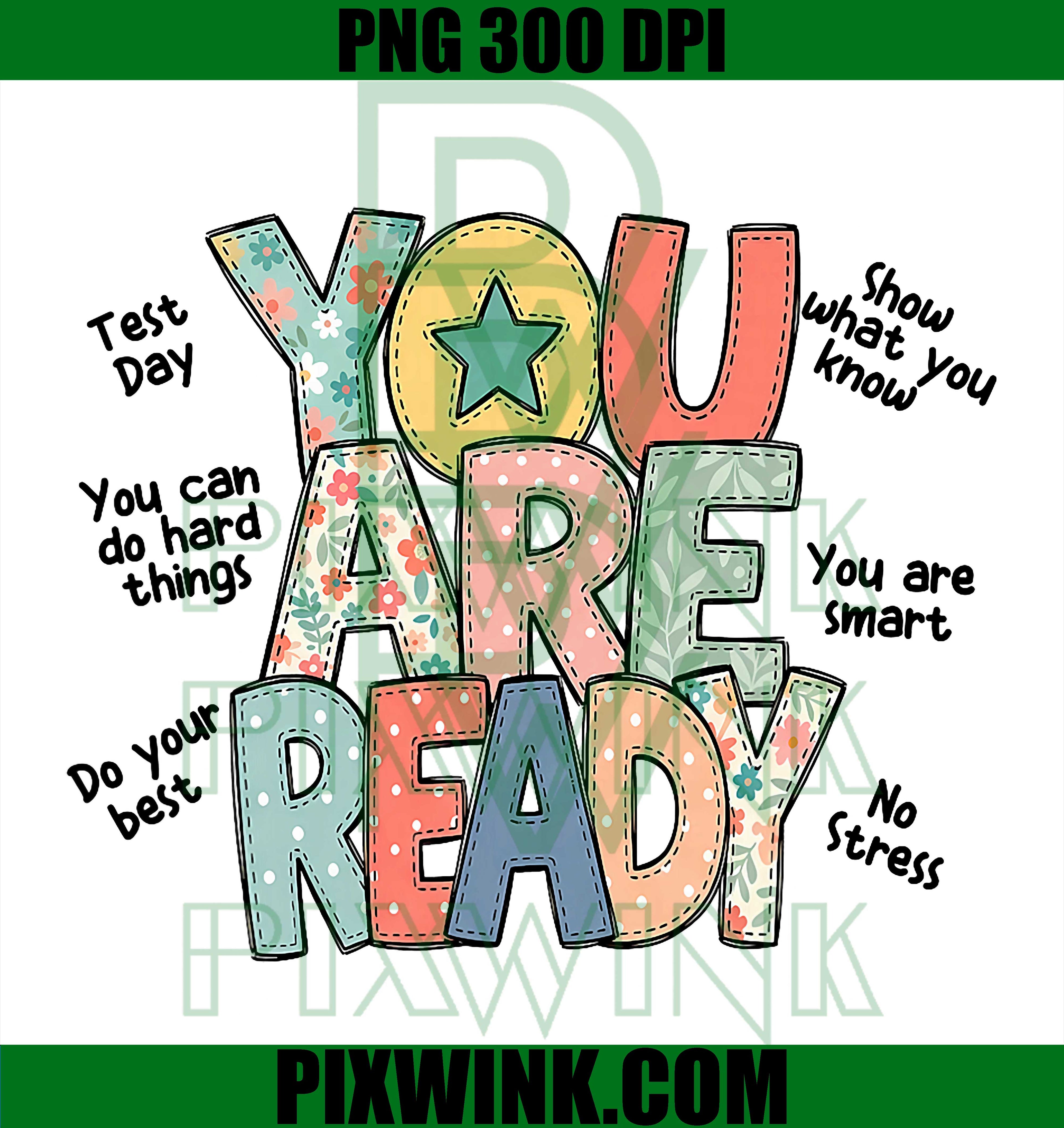 Test Day Ready PNG, Testing Week Teachers Students PNG