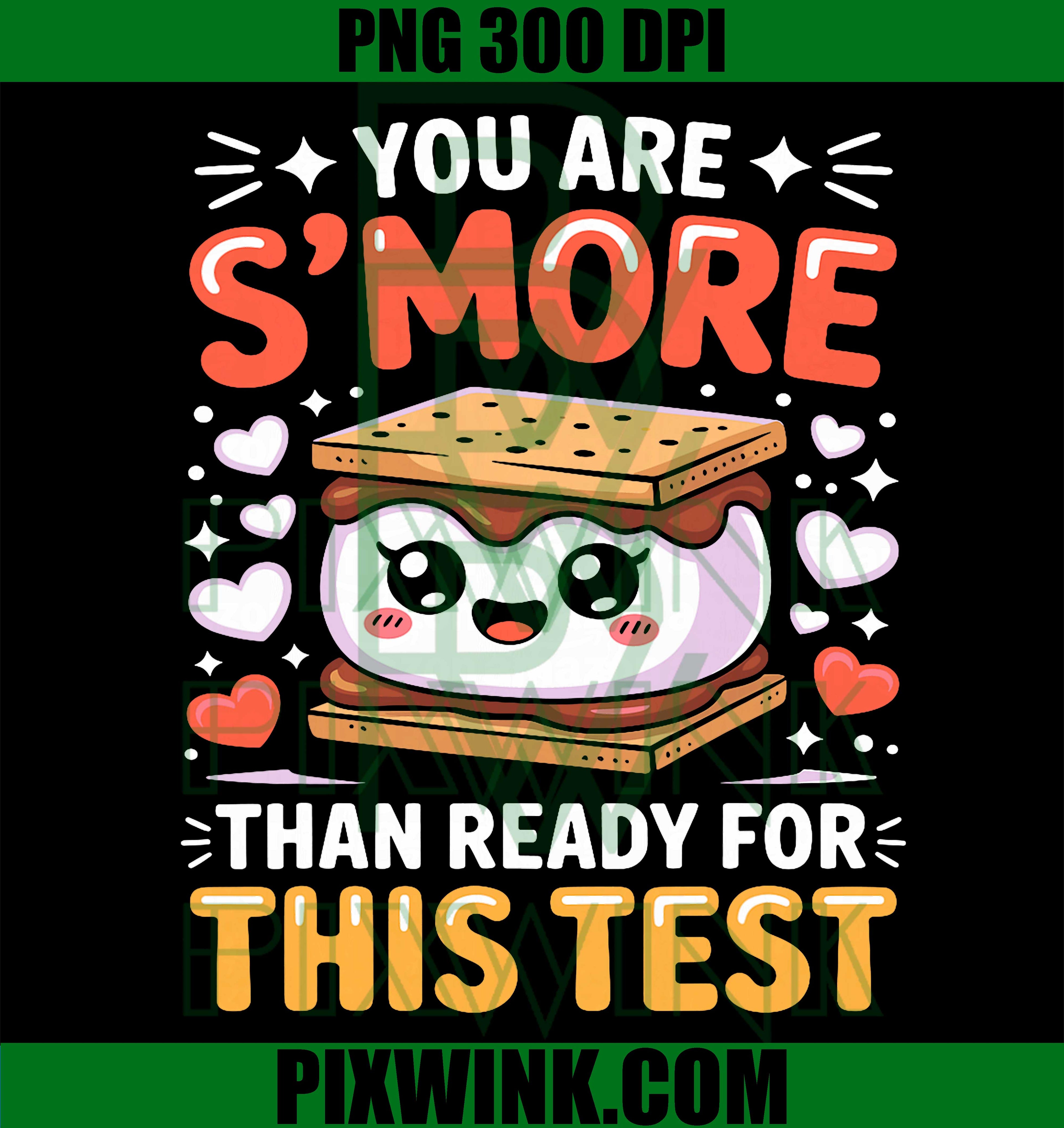 More Than Ready Test Day PNG, Kids Teacher Funny Retro Design
