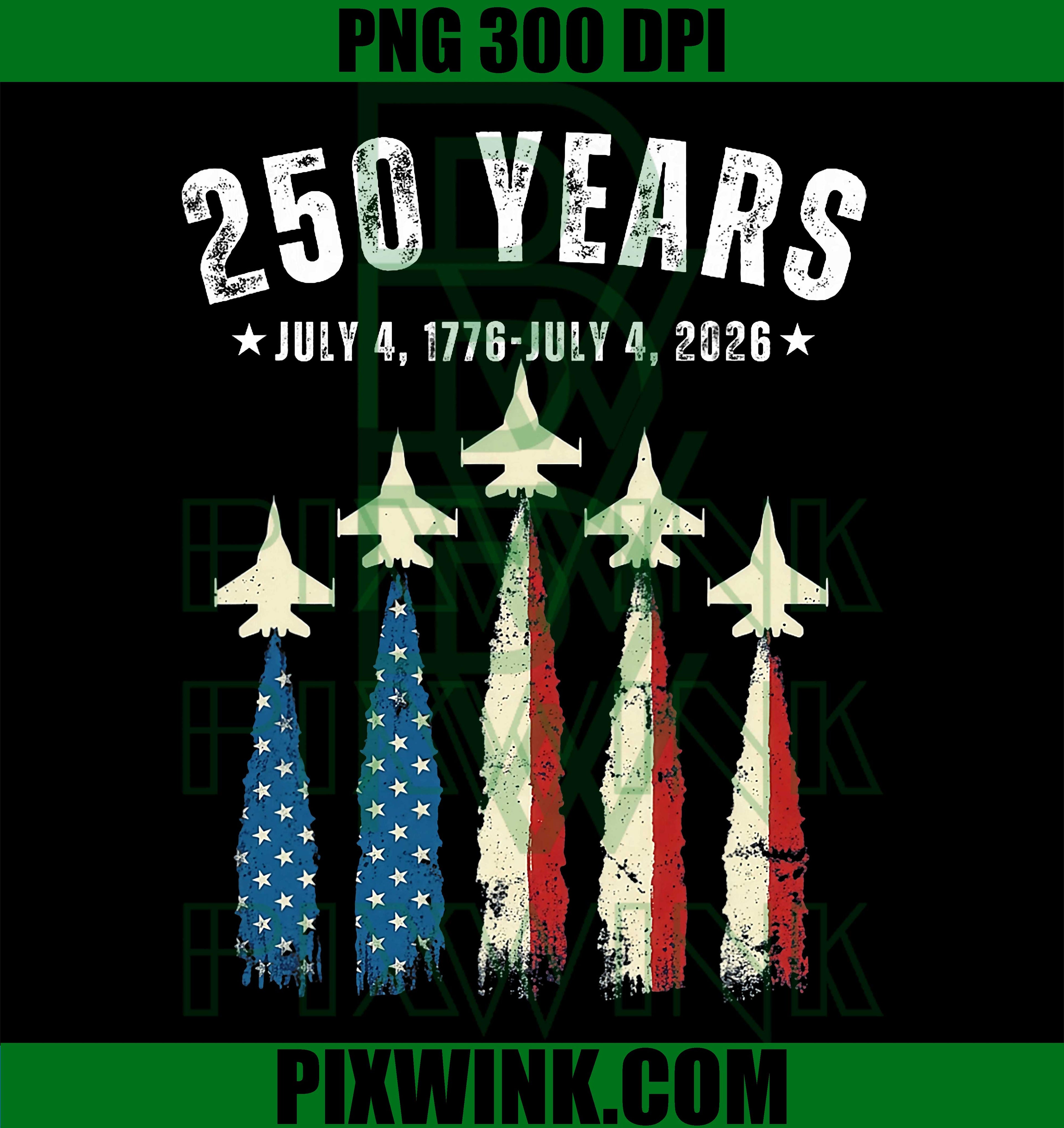 USA 250th Anniversary 1776 2026 PNG, Patriotic Independence PNG