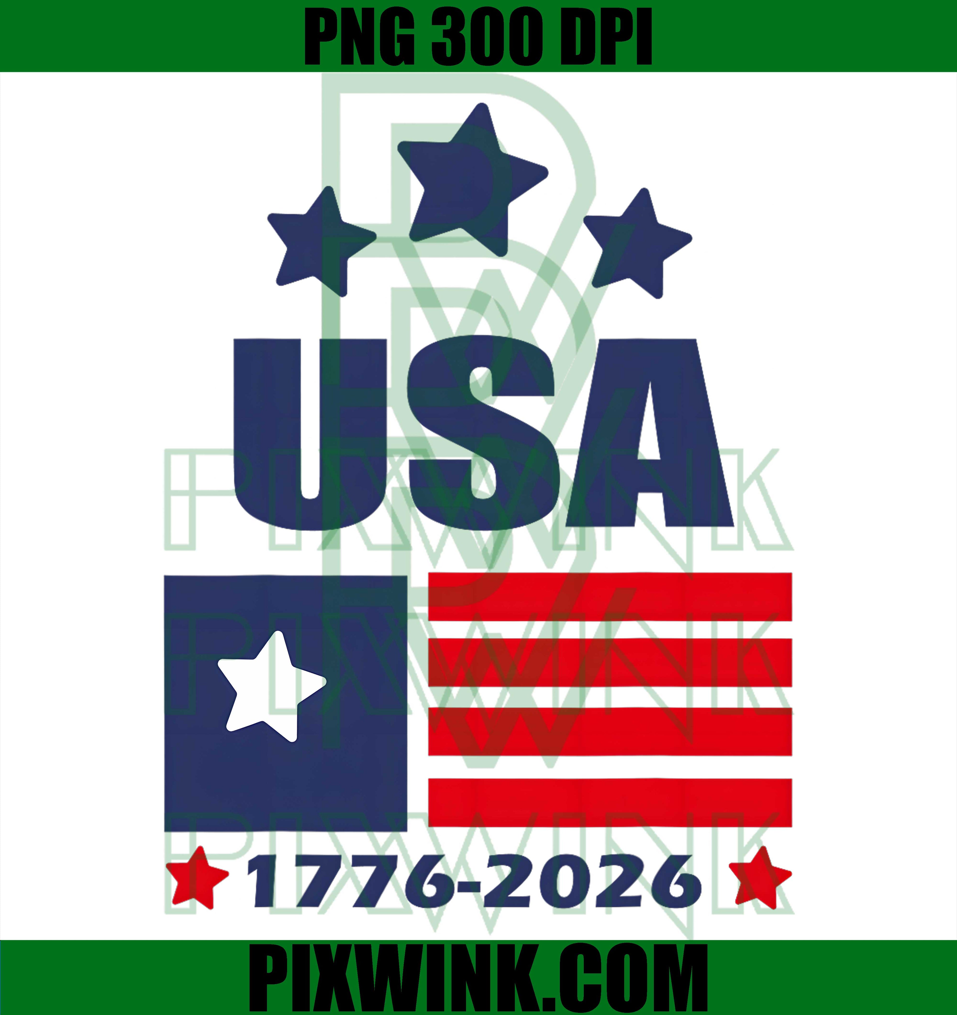 USA 1776 2026 PNG, America 250th PNG, Patriotic Celebration PNG