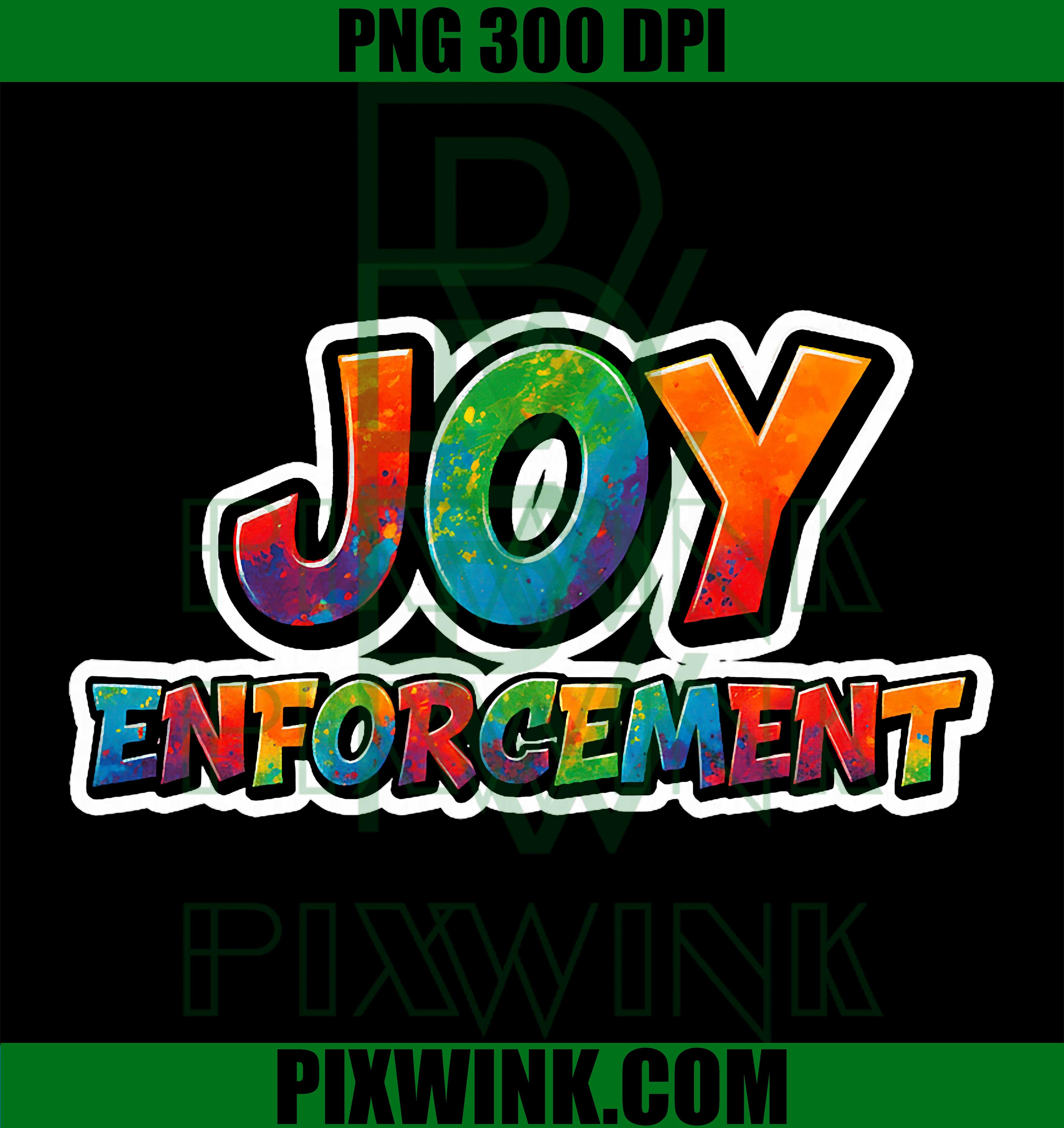 Colorful Joy Enforcement PNG, Speech Costume Graphic Design PNG