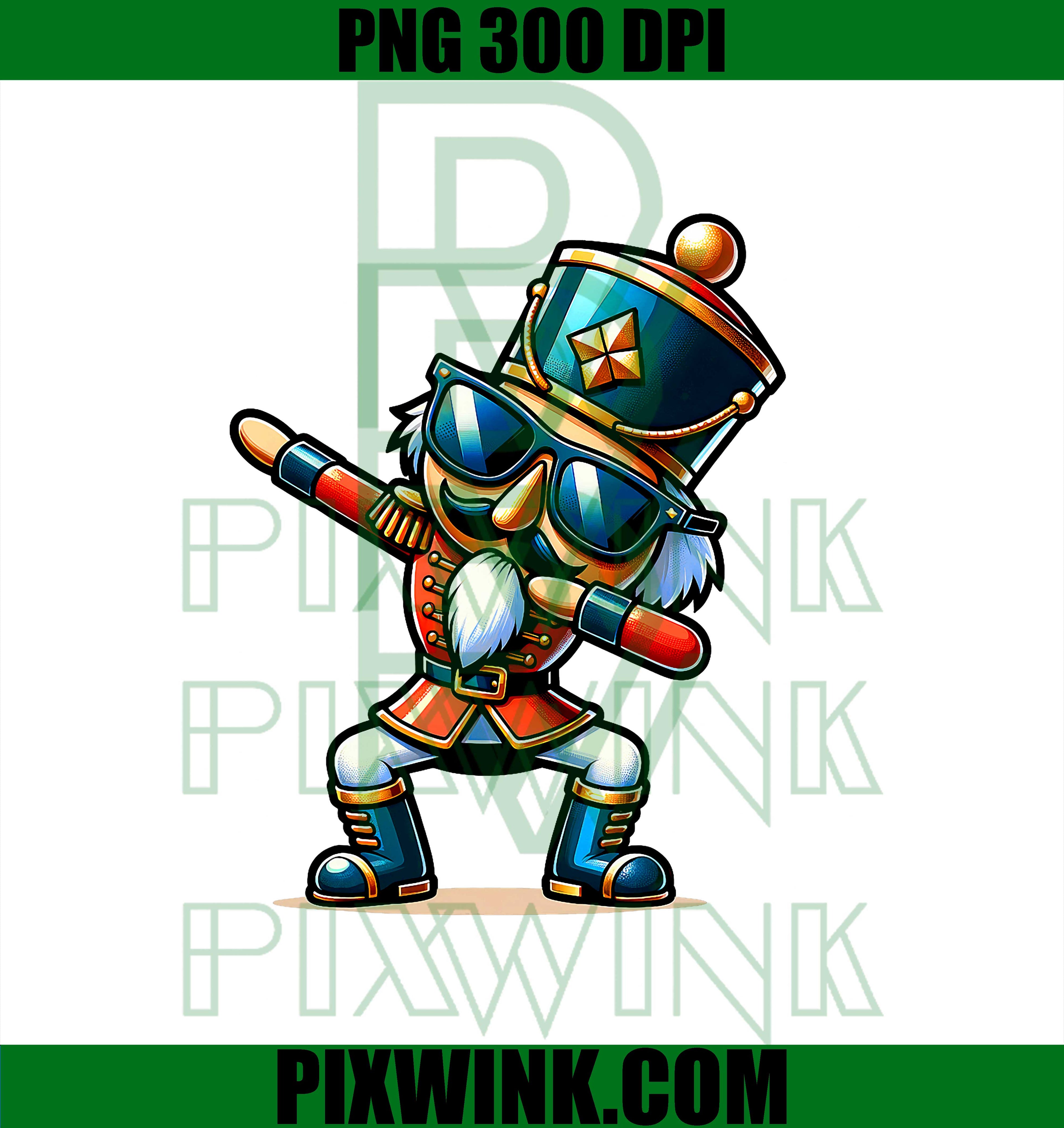 Christmas Nutcracker Dabbing Boys, Santa Xmas Funny PNG